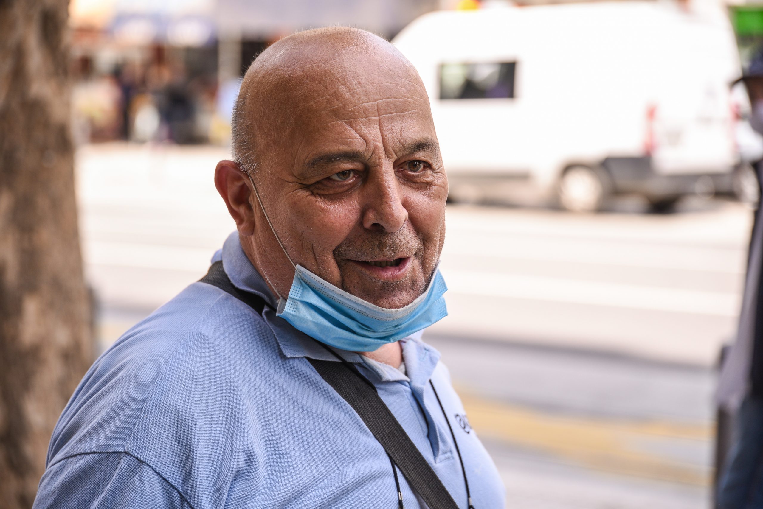 Beograd 04.06.2020. Radovi ulica 27 Marta Dzordza Vasinngtona, trotoar, kocke Foto:Dragan Mujan/Nova.rs