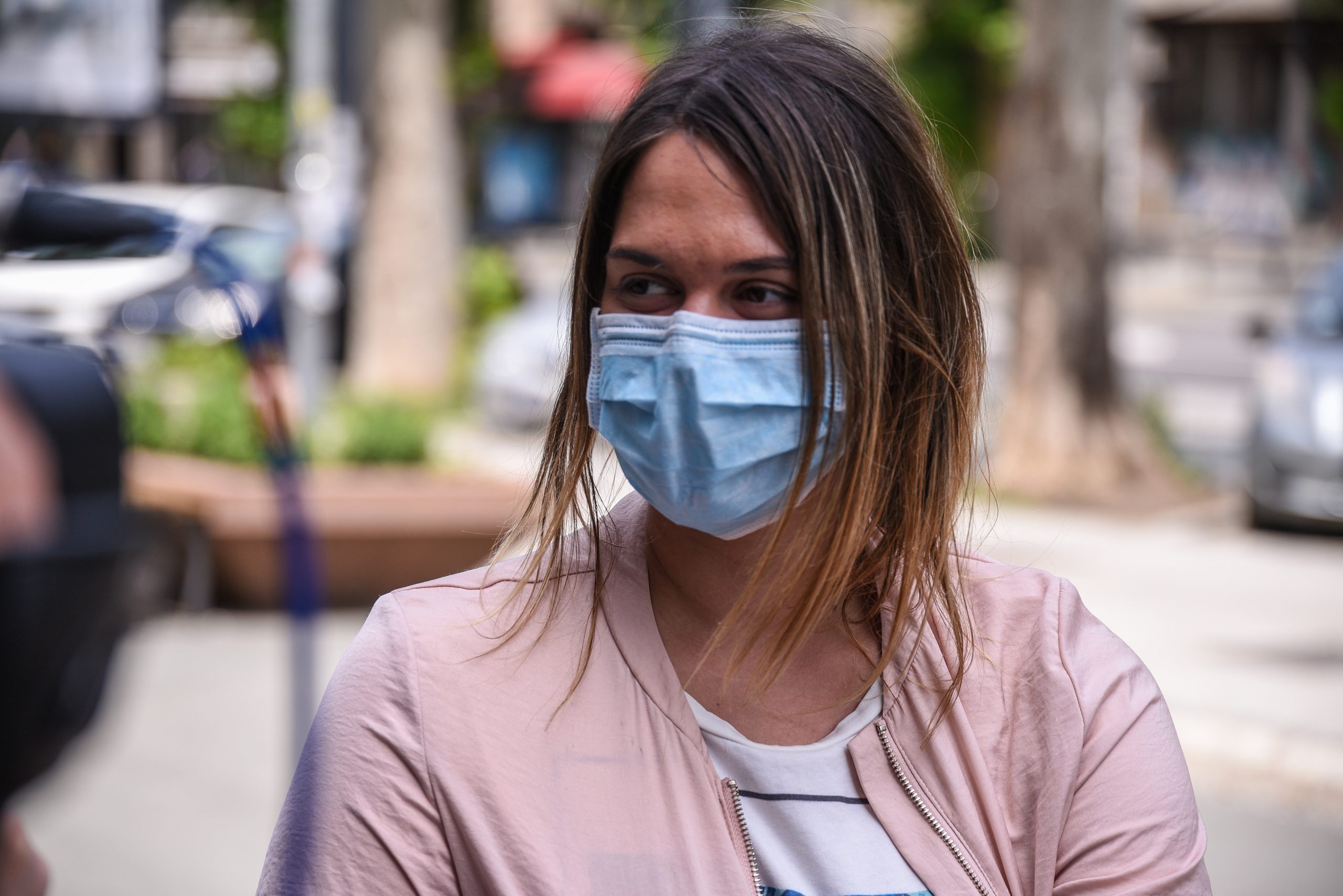 Beograd 04.06.2020. Radovi ulica 27 Marta Dzordza Vasinngtona, trotoar, kocke Foto:Dragan Mujan/Nova.rs