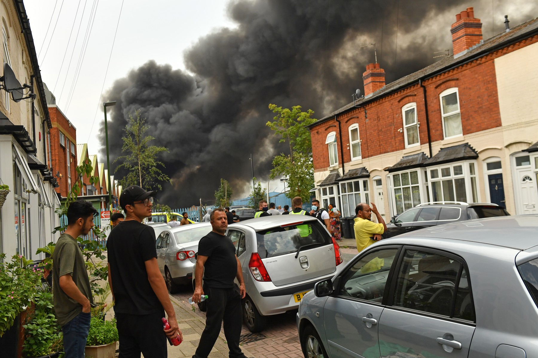 Birmingham industrial estate fire