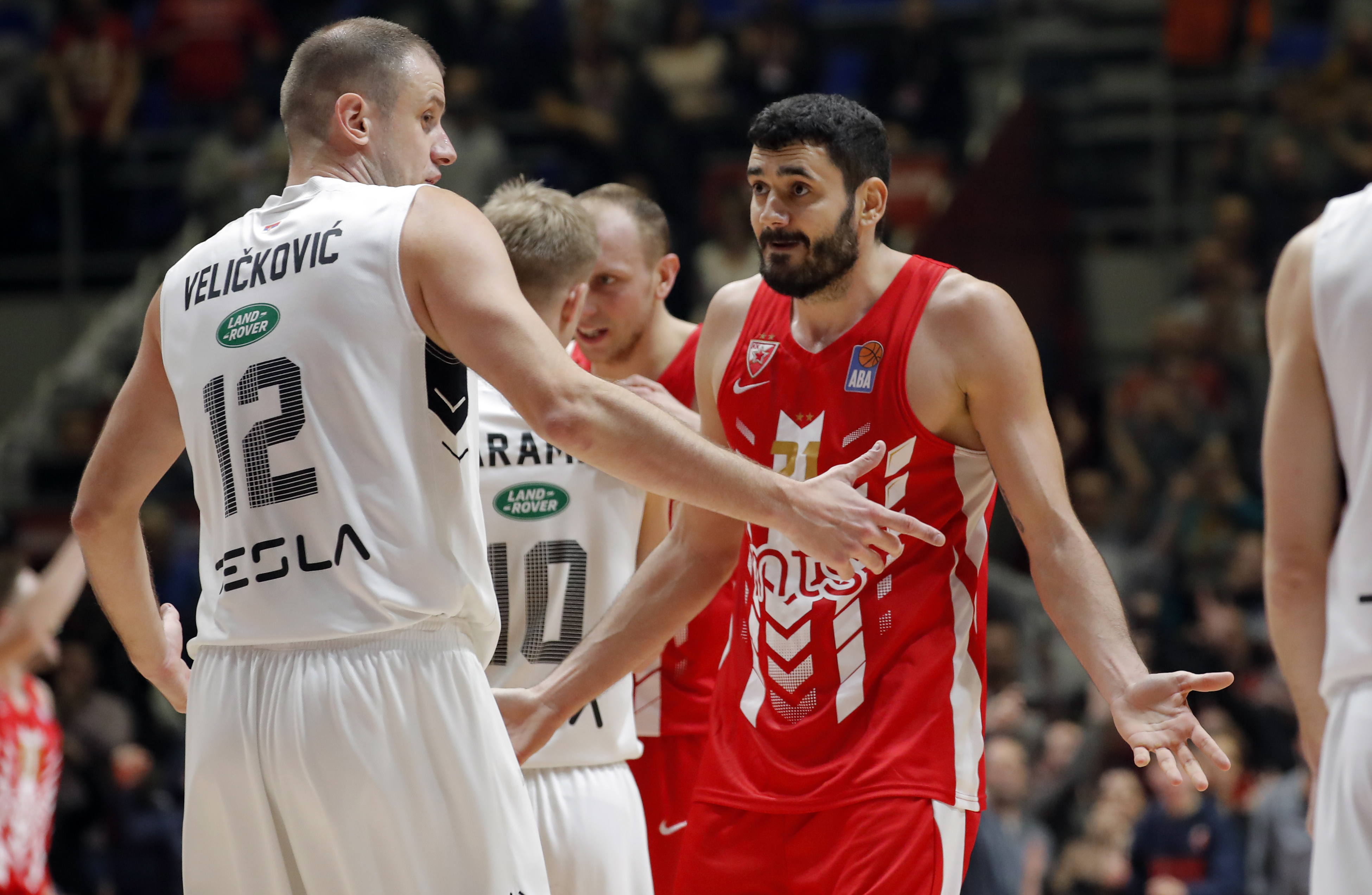 ABA regionalna liga, Crvena Zvezda - Partizan Belgrade, Serbia Februar 3. Beograd, Srbija 3.2.2020. (credit image &amp; photo: Pedja Milosavljevic/STARSPORT)
