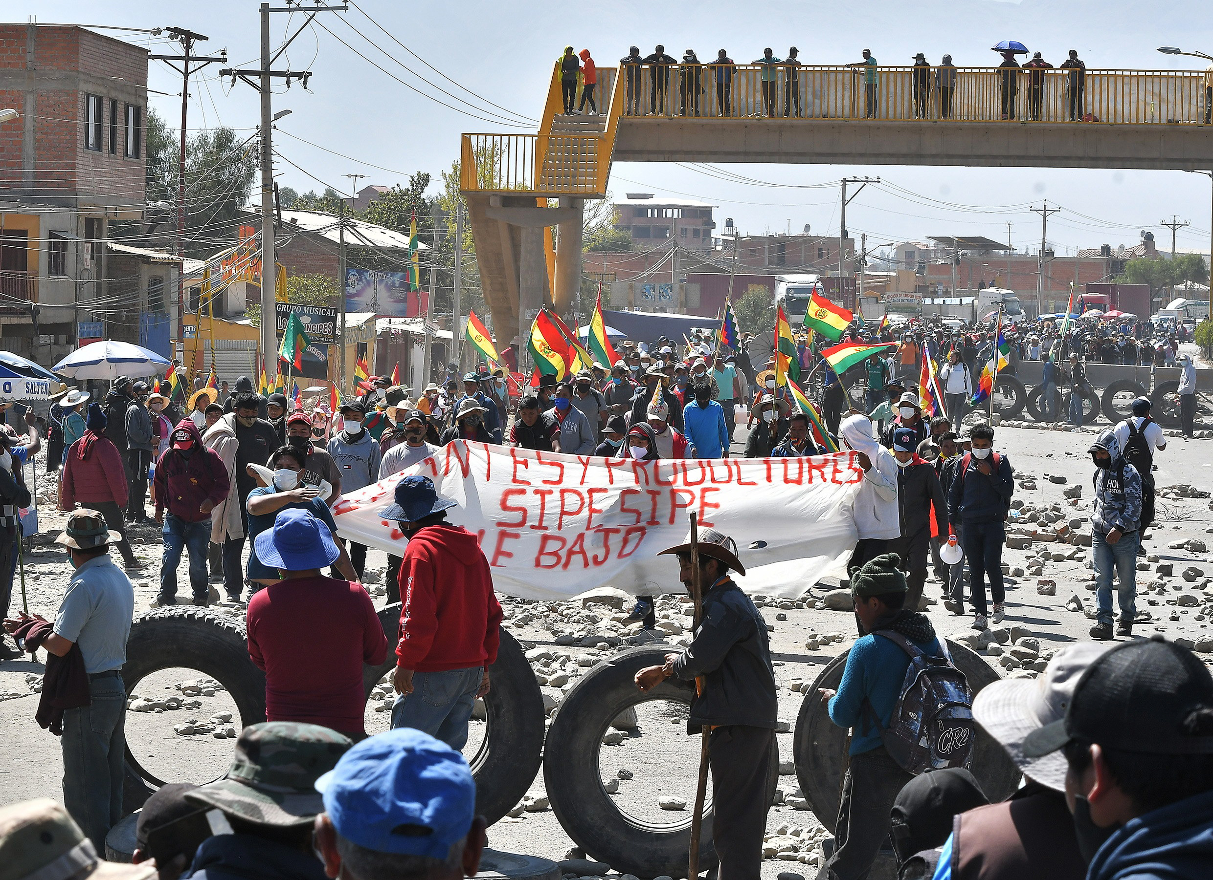 Bolivia begins a new week of protests after the failure of the dialogue