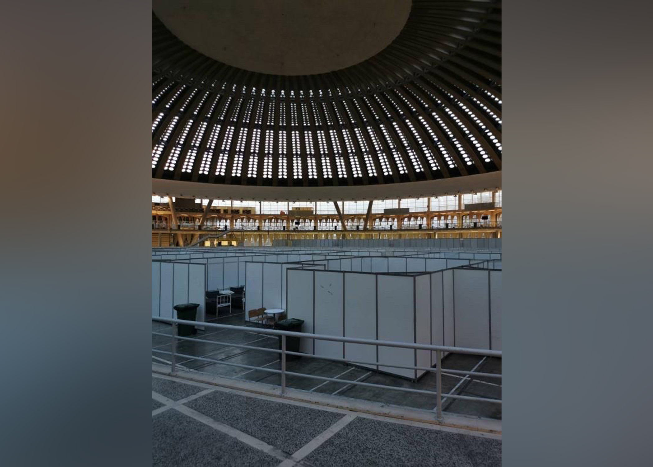 Beogradski sajam, Bolnica Bg Sajam prihvatni centar, koronavirus