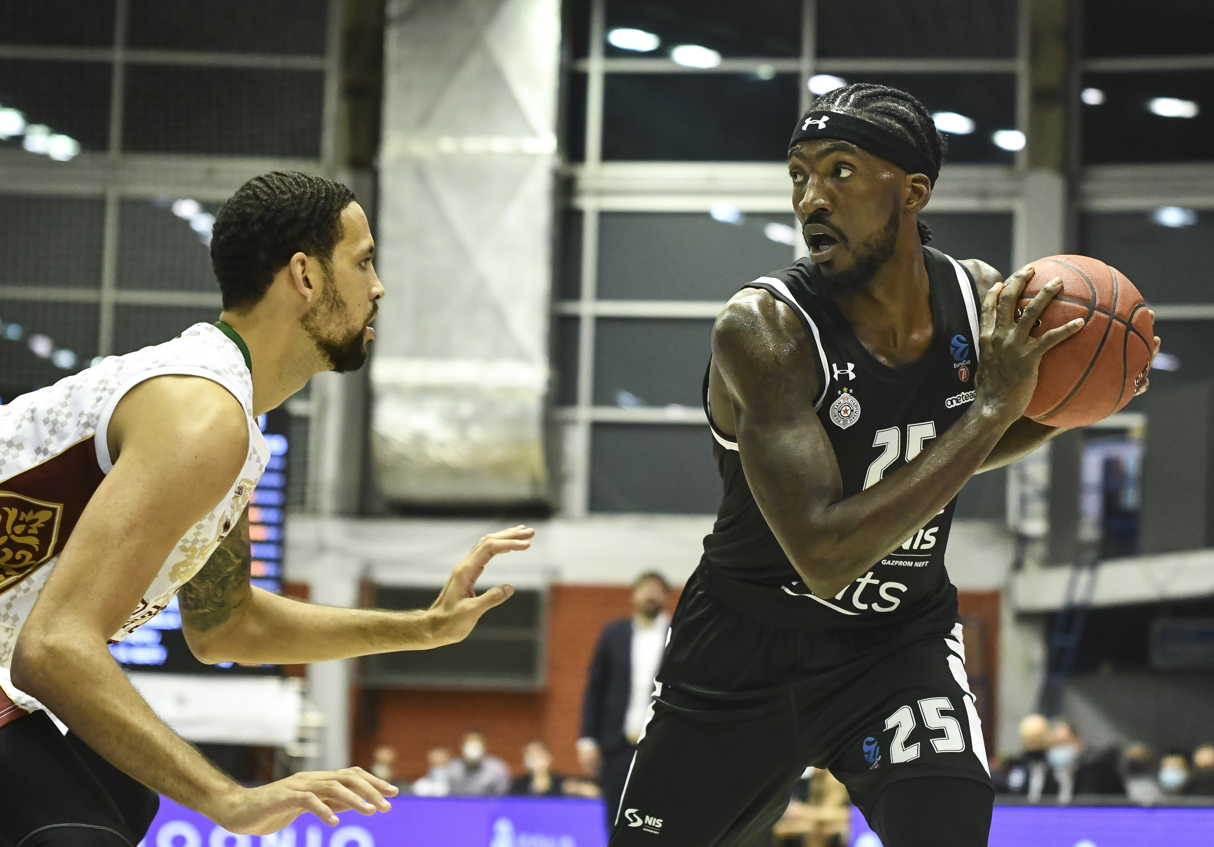 Kosarka EuroCup  season 2020-2021
Partizan v Umana Reyer Venice (Venecija)
Rashawn Thomas (R)
Beograd, 06.10.2020.
foto: Dragana Stjepanovic/Starsportphoto ©