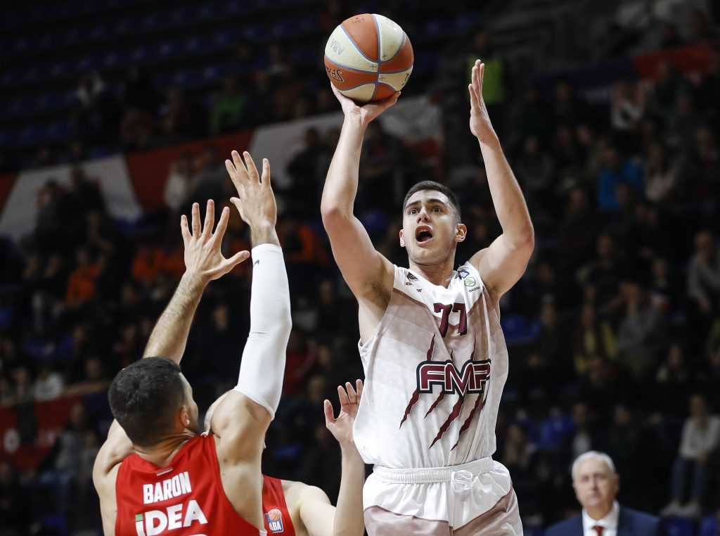 Kosarka Basketball ABA season 2019-2020
Crvena Zvezda v FMP
Stefan Momirov (R) and Billy Baron
Beograd, 08.12.2019
foto: Srdjan Stevanovic/Starsportphoto ©