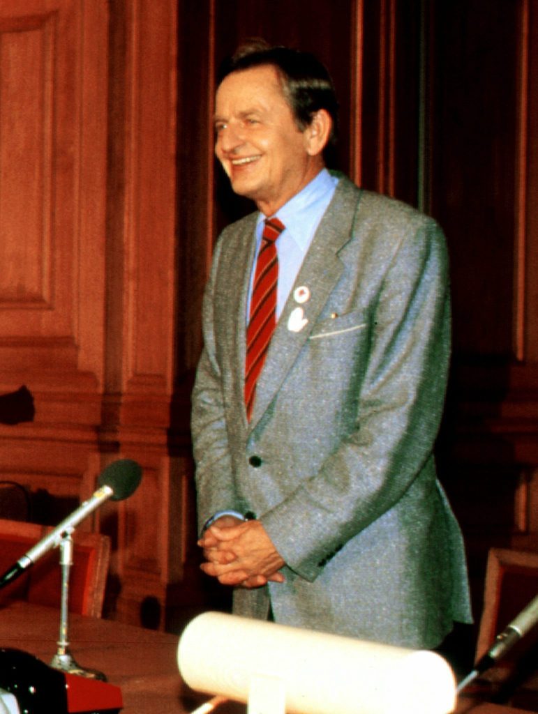 (FILES) Undated file picture of Swedish Prime Minister Olof Palme, killed 28 February 1986,  in a Stockholm street. EPA PHOTO/ANSA/ARCHIVIO//