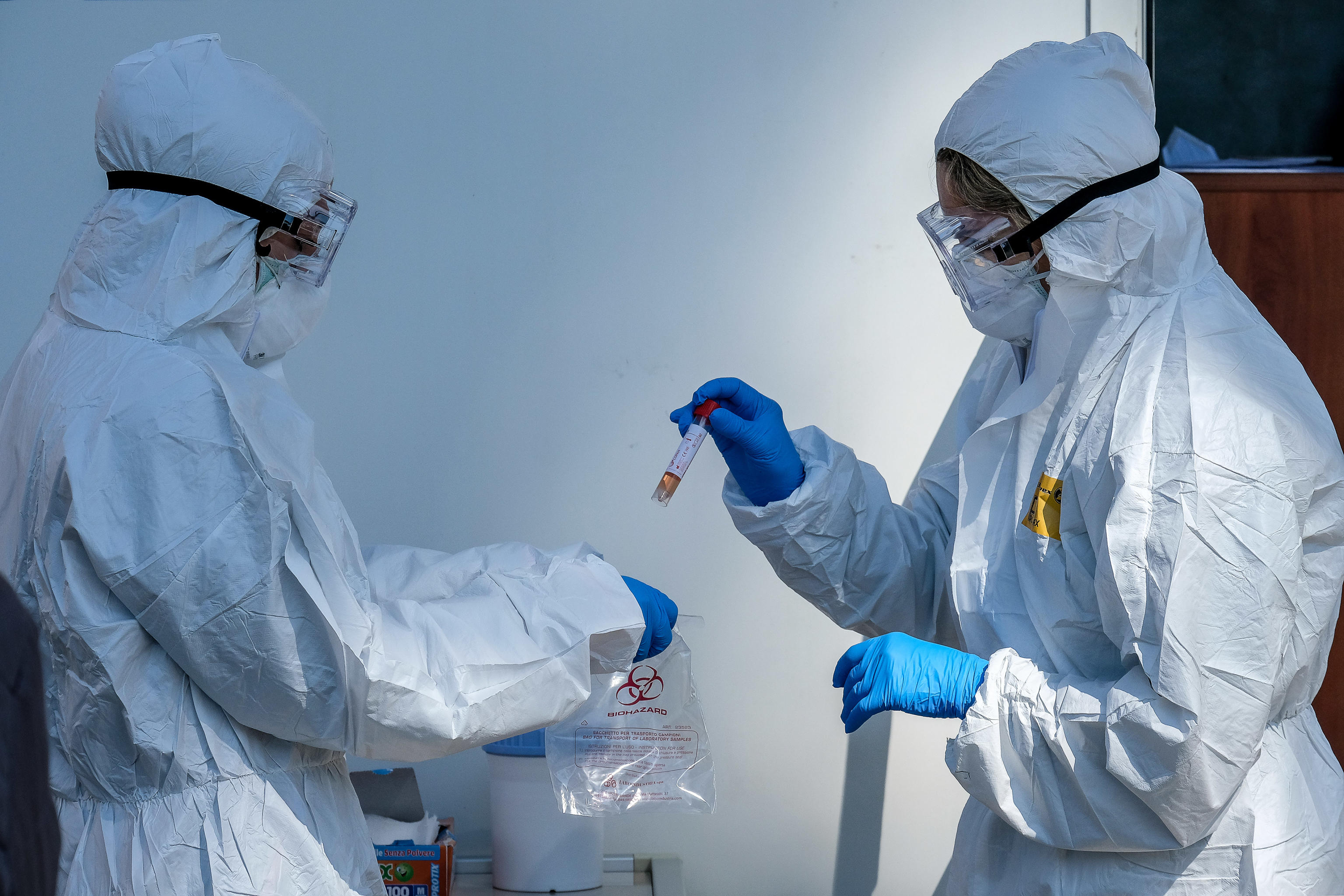 Coronavirus: test in macchina alla Asl Roma 1
