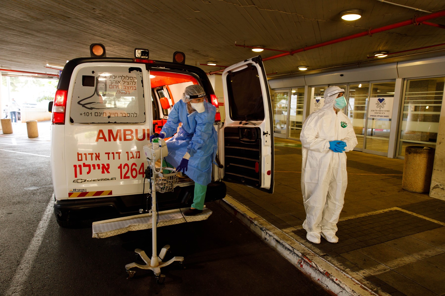 Israeli medics cope with coronavirus