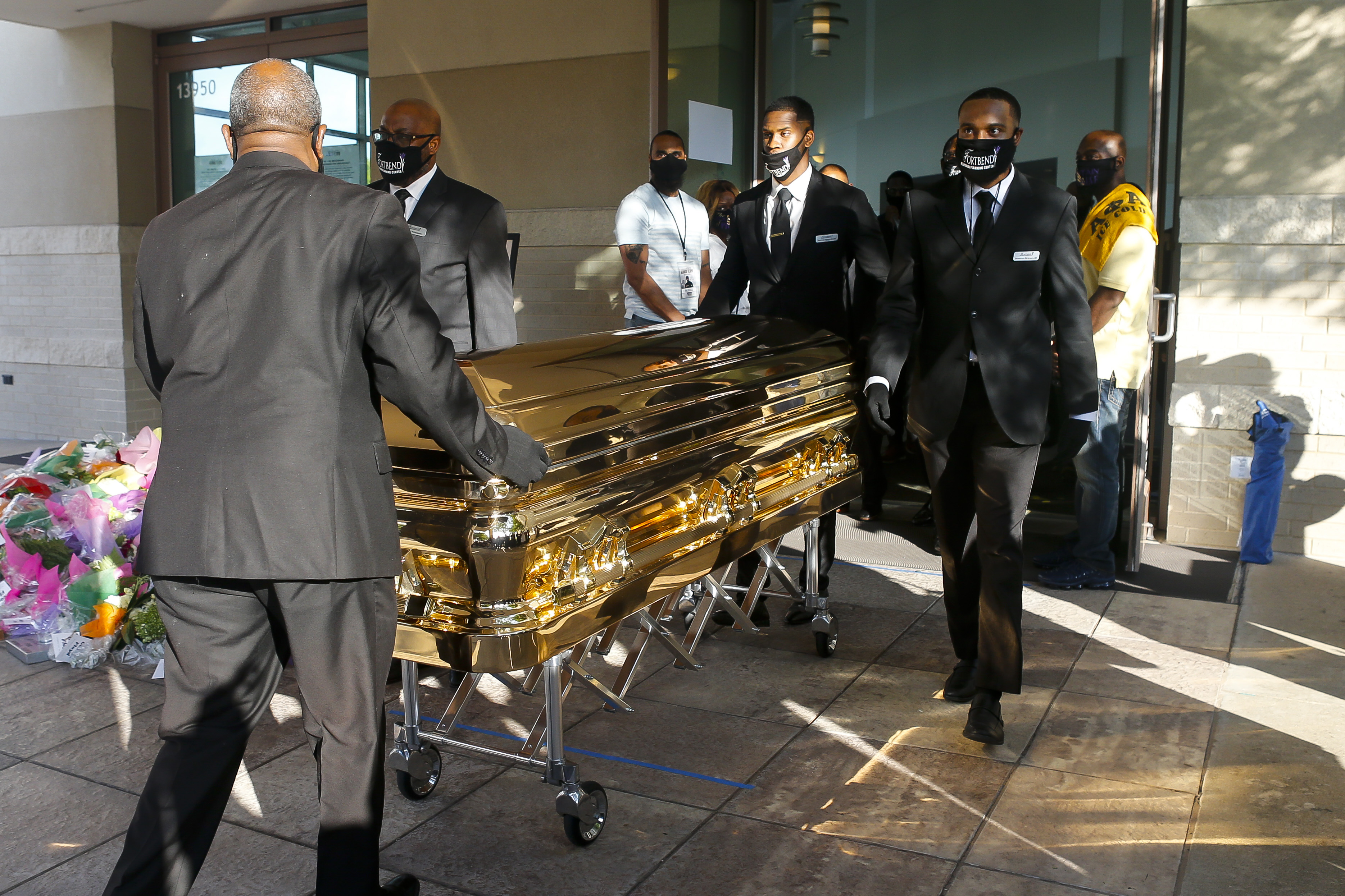 George Floyd Memorial in Houston