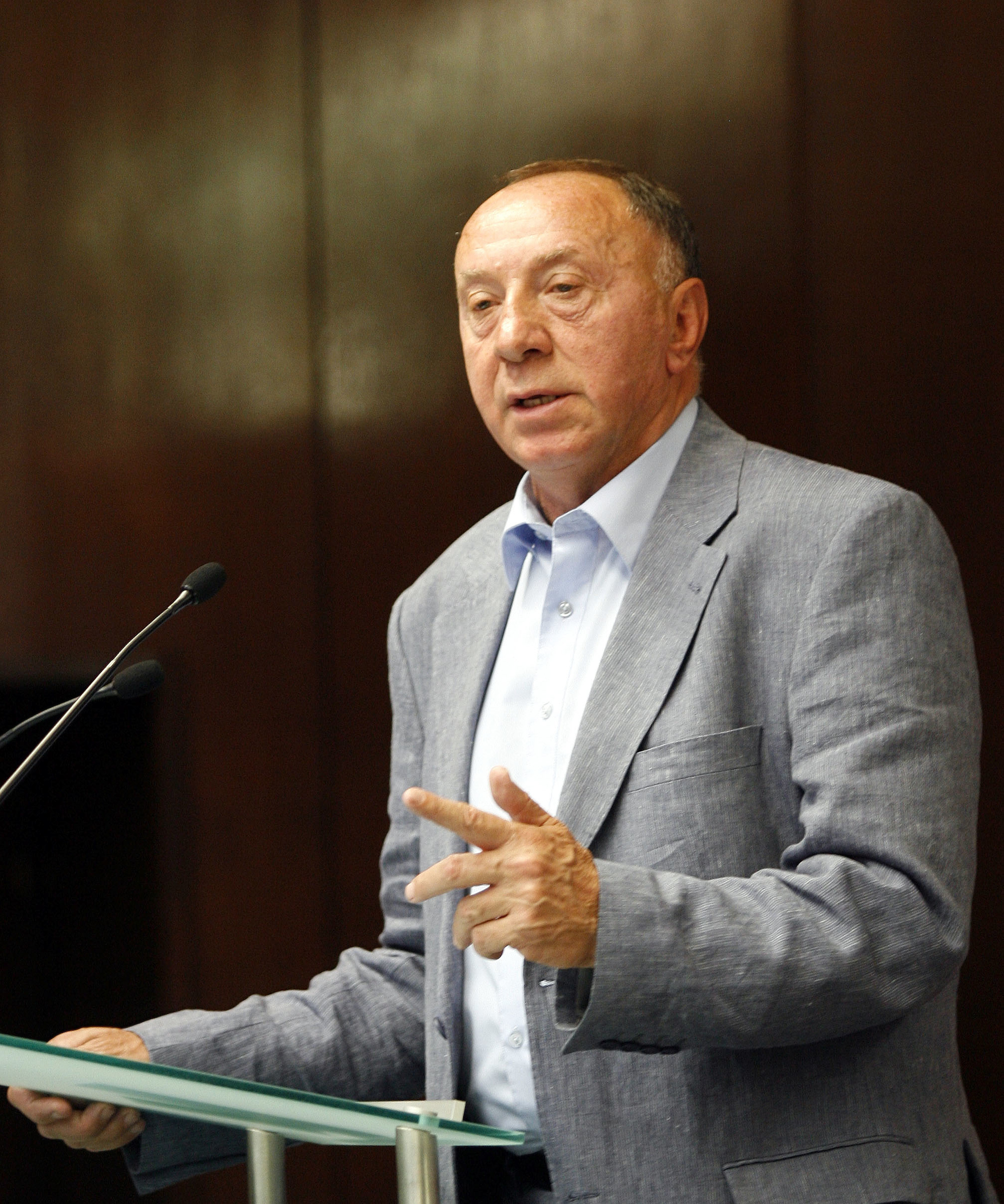 Fudbal, fudbalski savez Srbije.Vanredna senica, skupstine FSS-a. Milovan Đoric. Beograd, 04.14.2008..foto: Srdjan Stevanovic