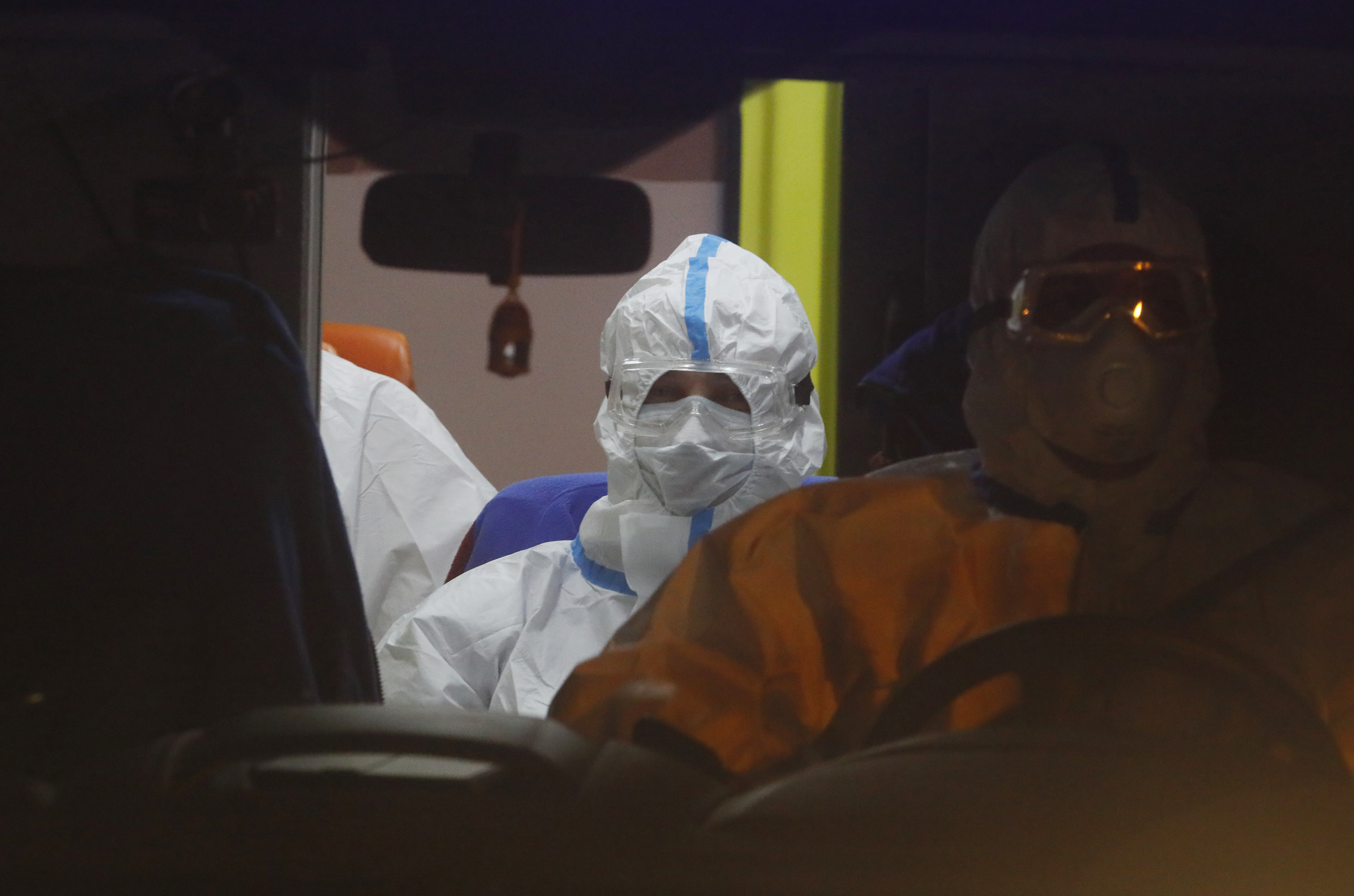 Fire at a hospital for patients with COVID-19 Rusija