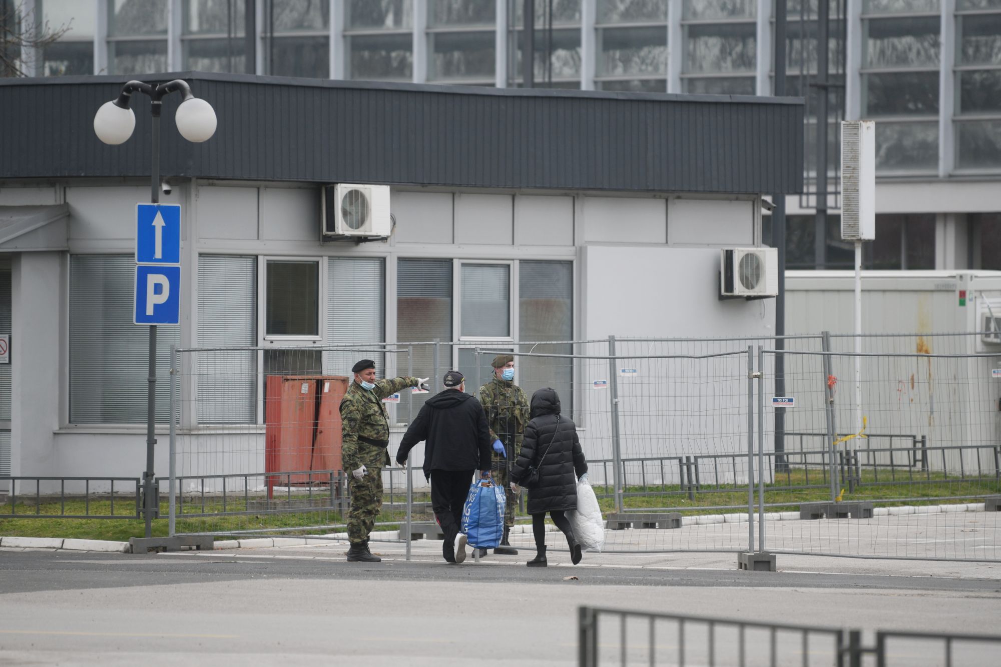 Beograd 30.03.2020. Beogradski sajam, prihvatni centar za obolele od koronavirusa, bolnica BG sajam, Vojska Srbije Foto: Filip Krainčanić/Nova.rs