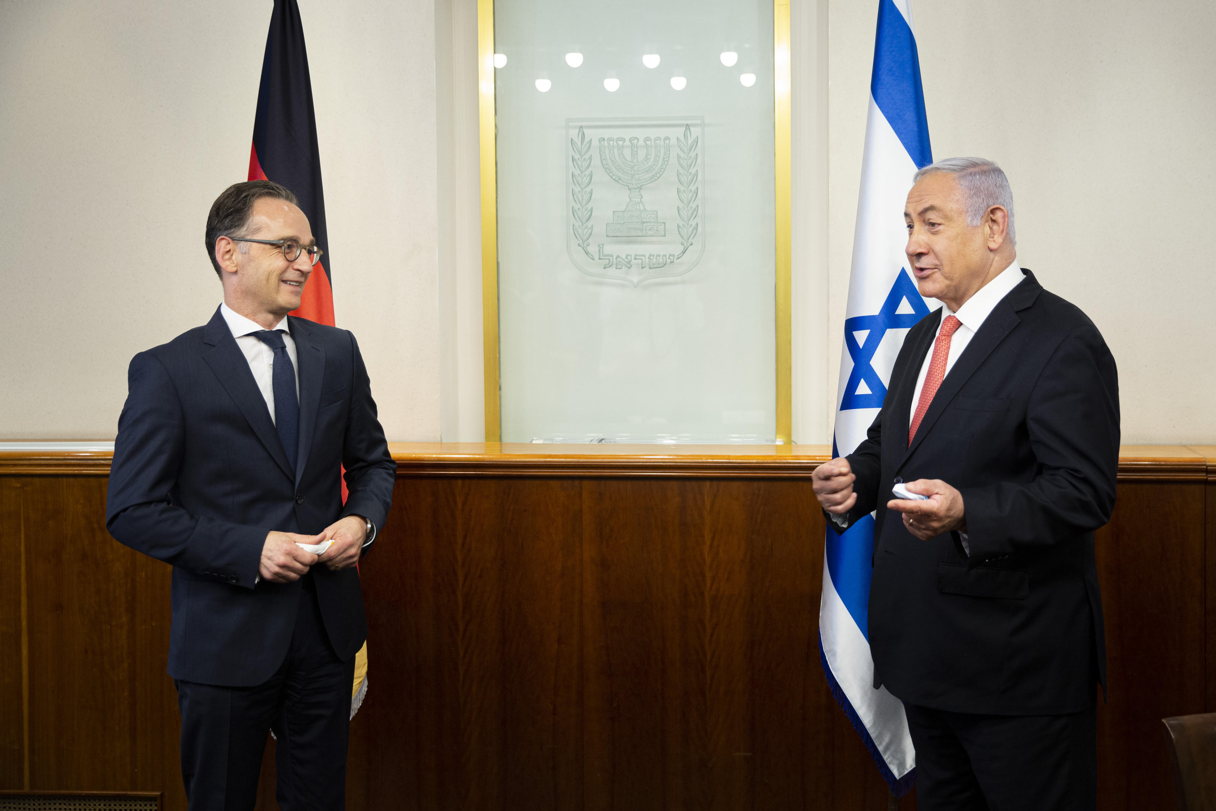 German Foreign Minister Maas visits Israel