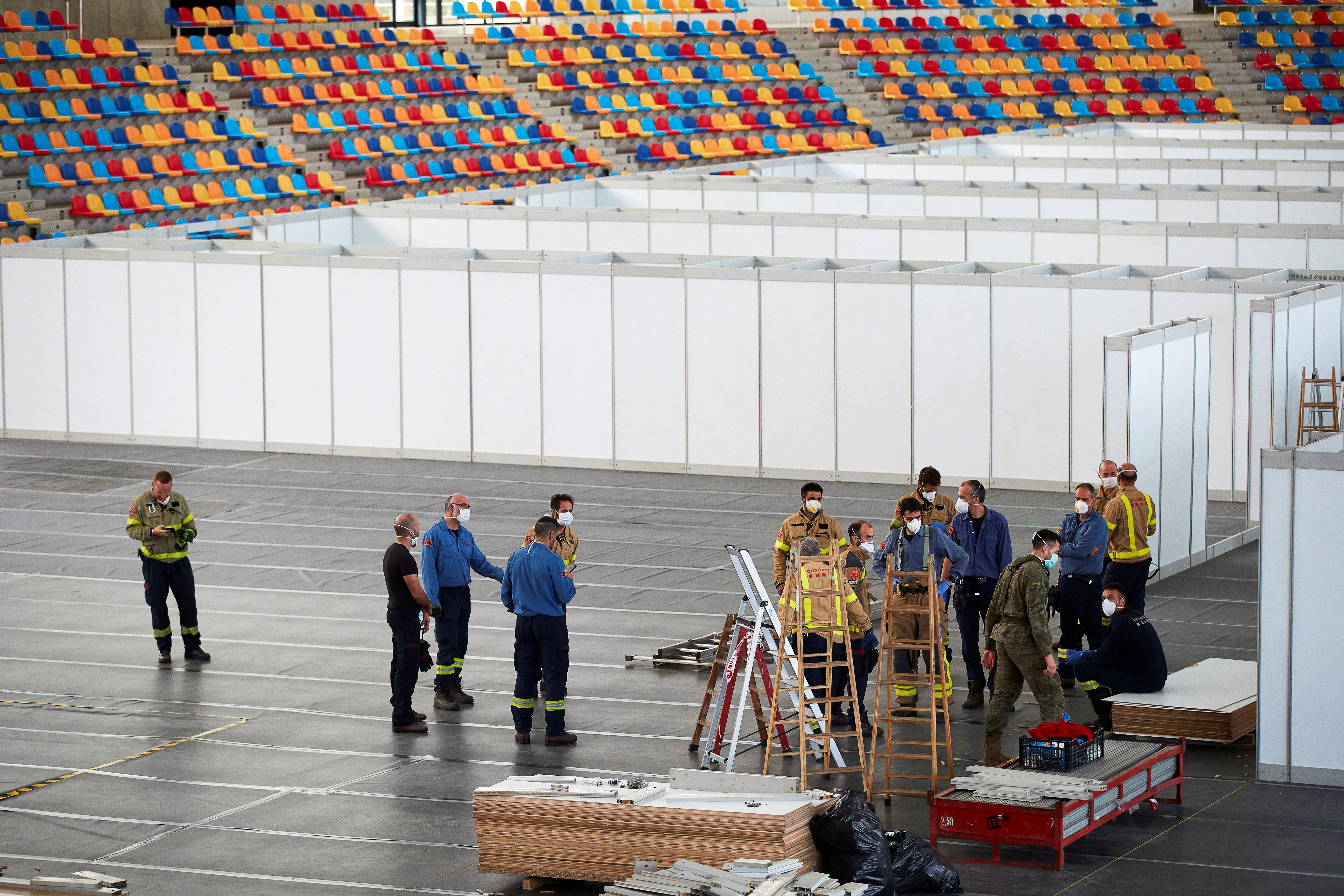 Sports Complex in Sabadell to serve as temporary hospital