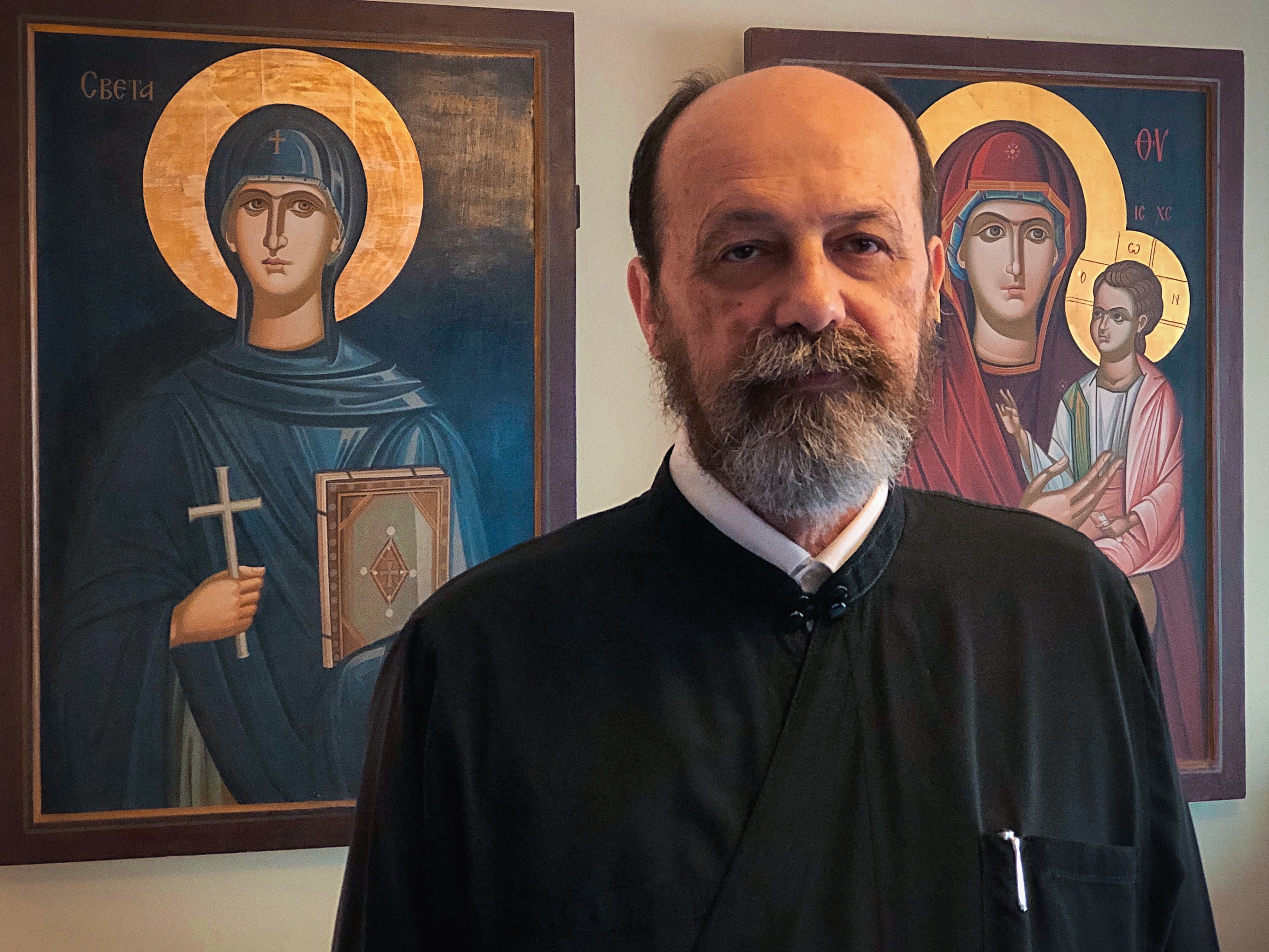 Vladan Perišić, profesor Bogoslovskog fakulteta 
foto: Privatna arhiva