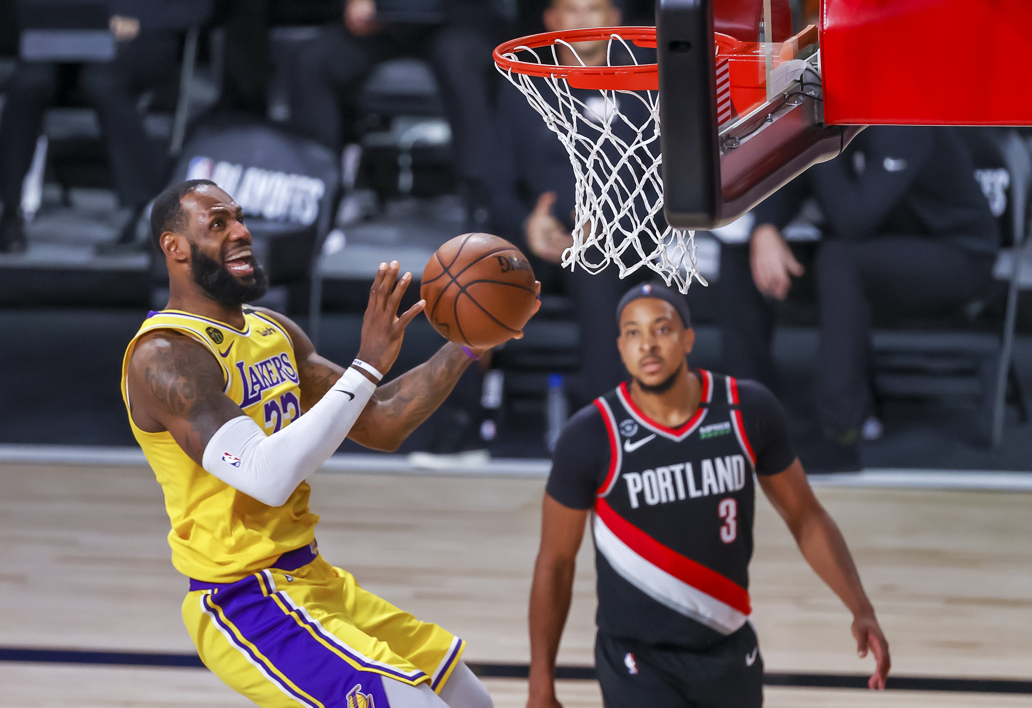 Portland Trail Blazers at Los Angeles Lakers