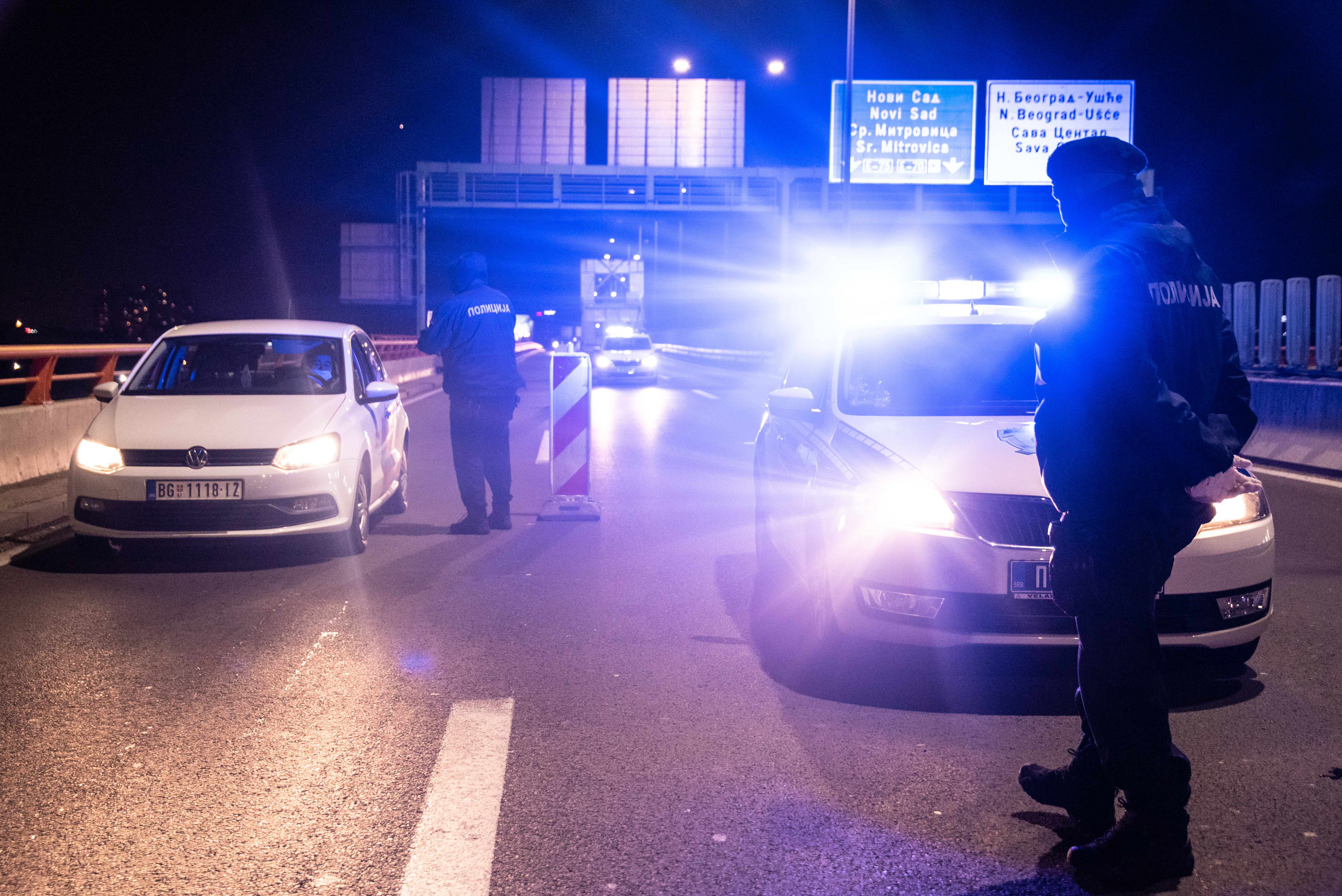 Beograd 16.04.2020. vanredno stanje, policijski čas, koronavirus, policija Foto: Dragan Mujan/Nova.rs