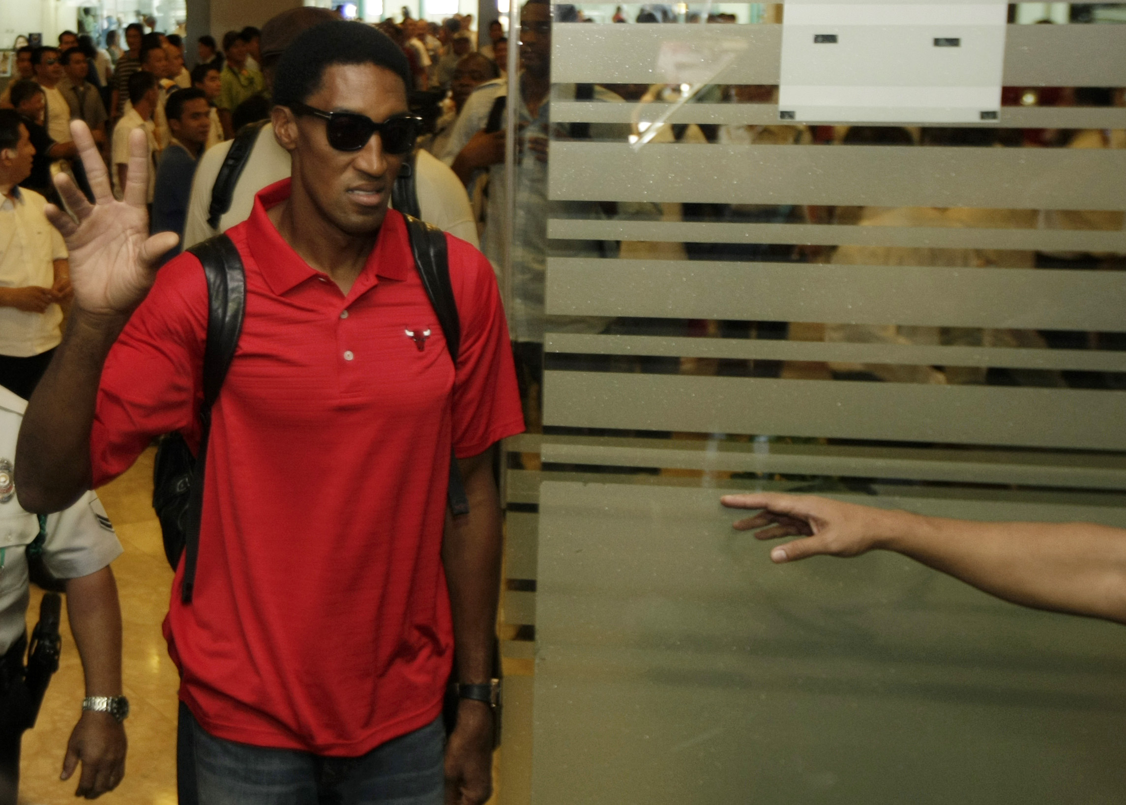 Former NBA stars are in Manila to play against a selection of collegiate basketball players.