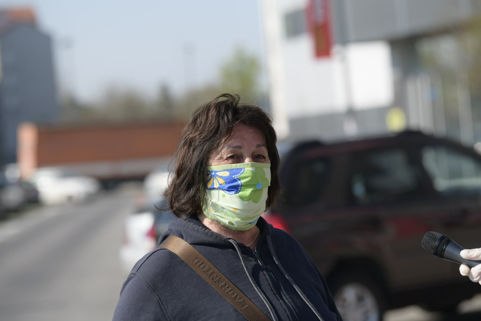 Beograd 10.04.2020 Vanredno stanje, Koronavirus, Korona, Corona, Policijski čas, Kupovina, Prodavnica, Gužva, redovi Foto:Goran Srdanov/Nova.rs