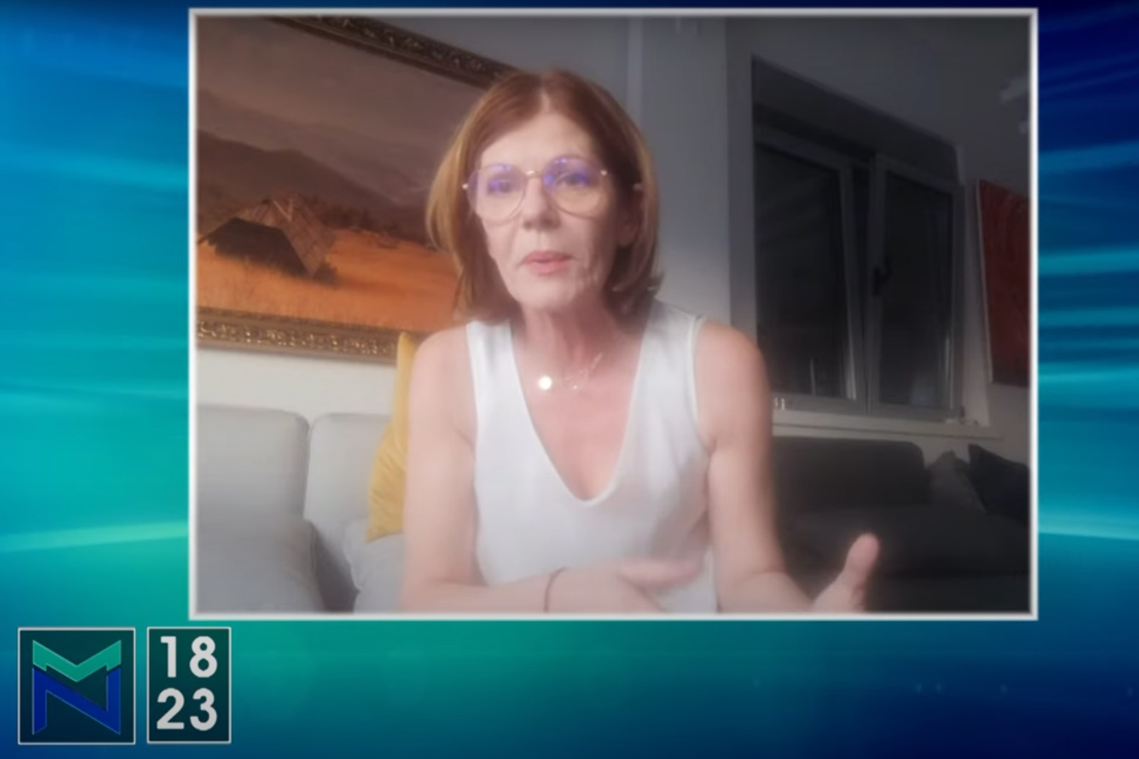 Rada Đurić, voditeljka, emisija Među nama Foto: Printscreen/NOVA S