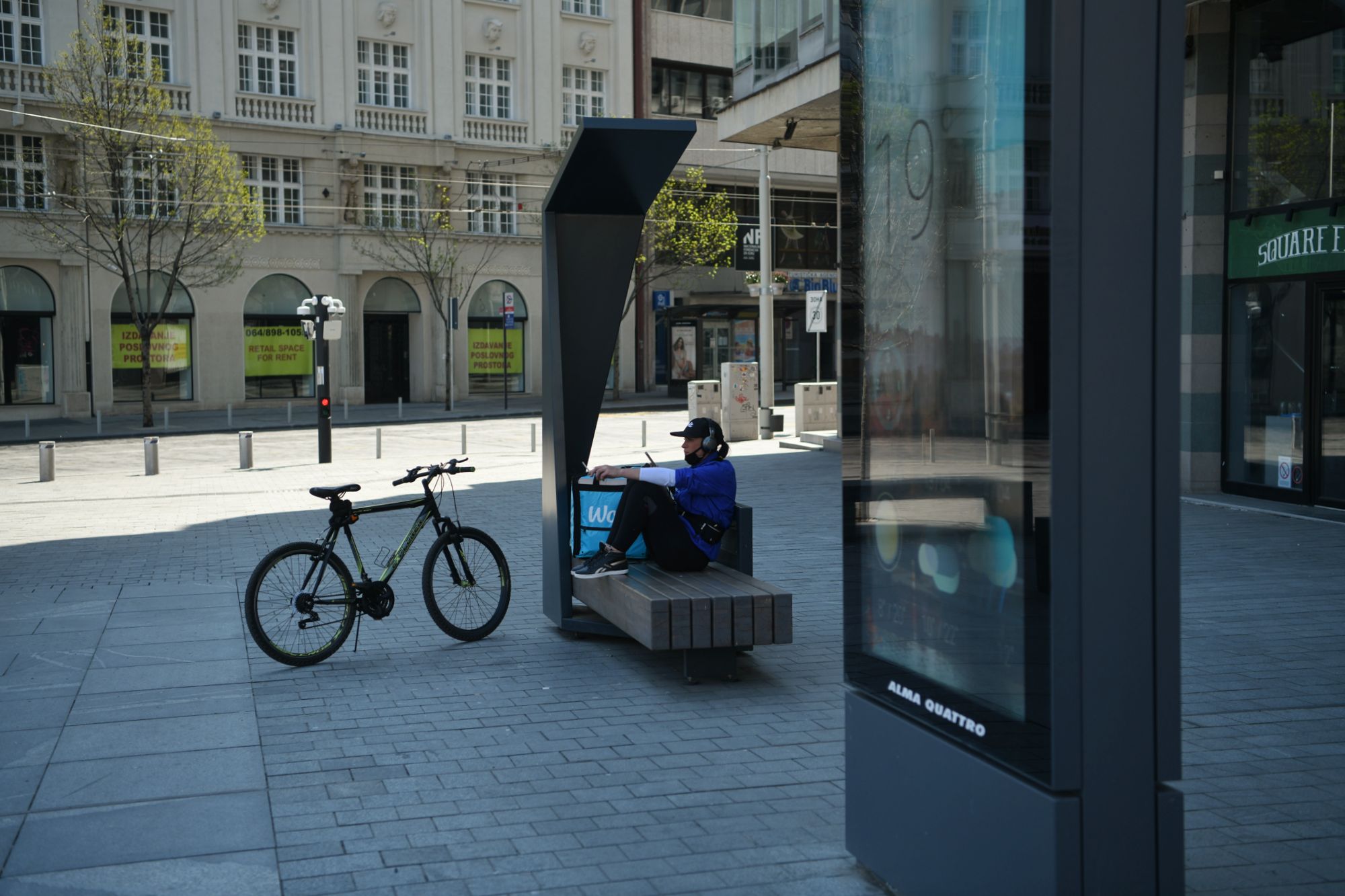Beograd 11.04.2020. Proleće, Koronavirus, policijski čas, vikend, puste ulice, pust grad Foto: Filip Krainčanić/Nova.rs