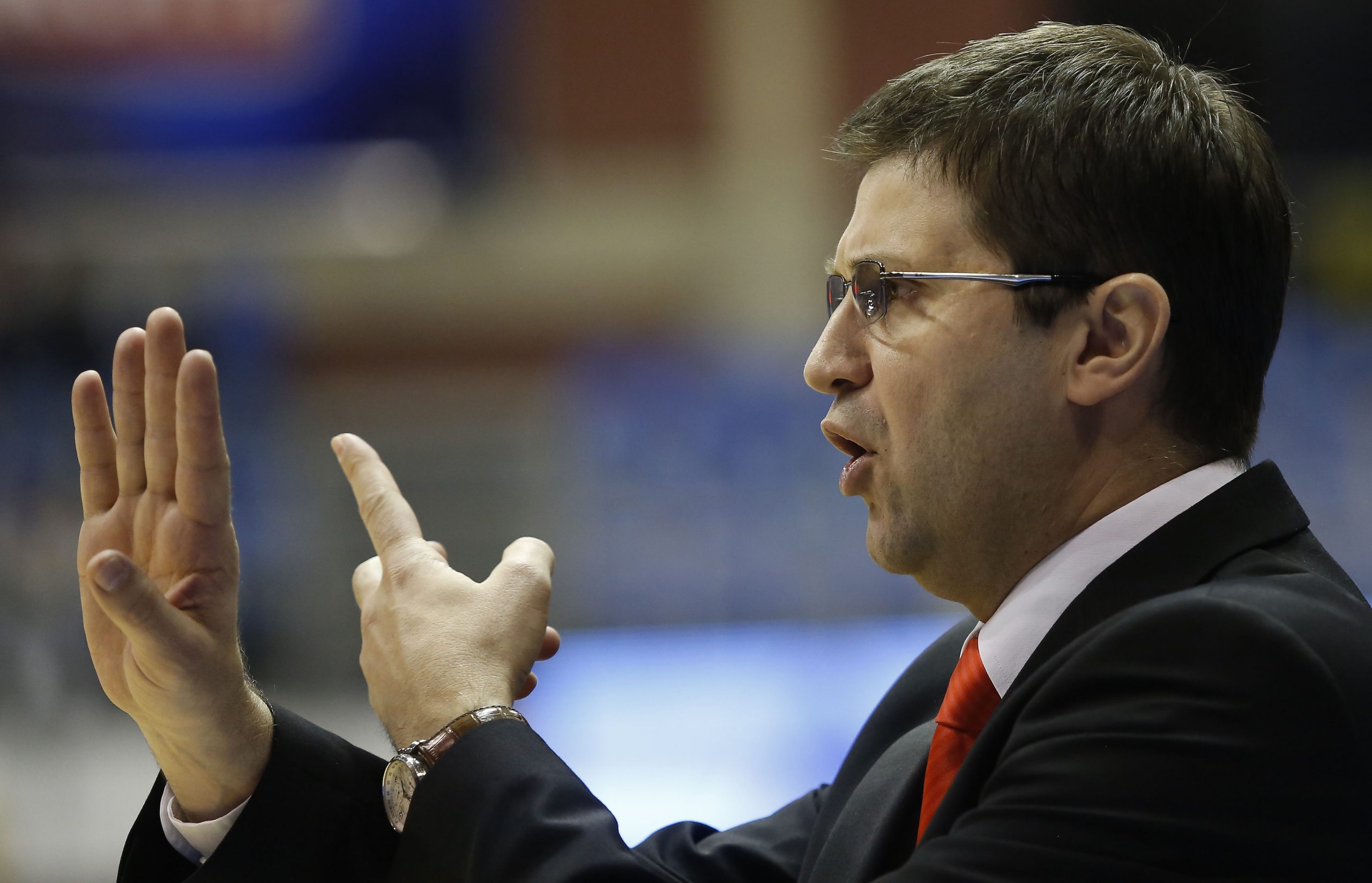 Kosarka.Jadranska liga season 2012-2013.Crvena Zvezda Vs. Split.Head coach Vlada Vukoicic.Belgrade, 18.12.2012..Foto: Srdjan Stevanovic/Starsportphoto ©