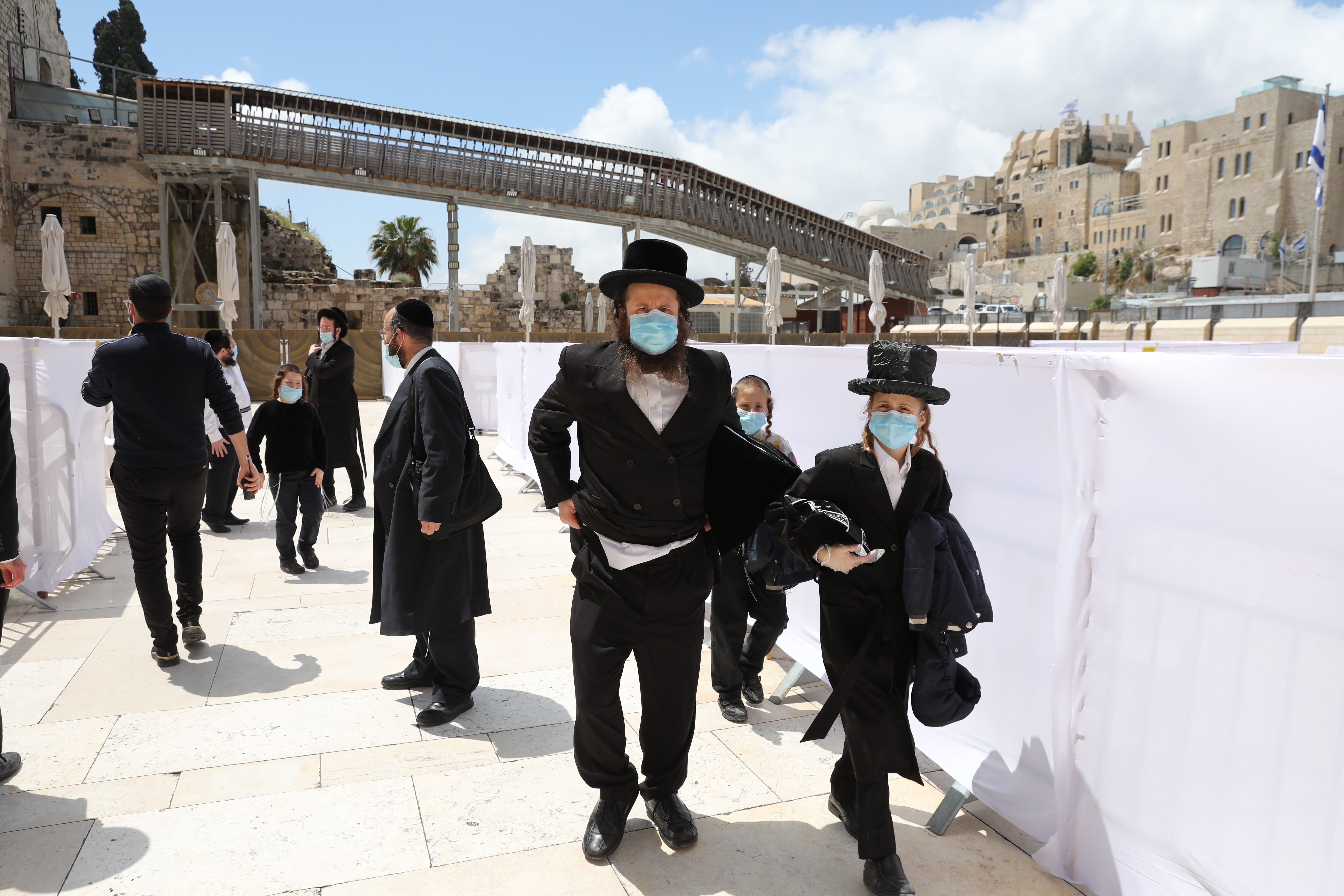 Zid plača, Coronavirus situation in Israel
