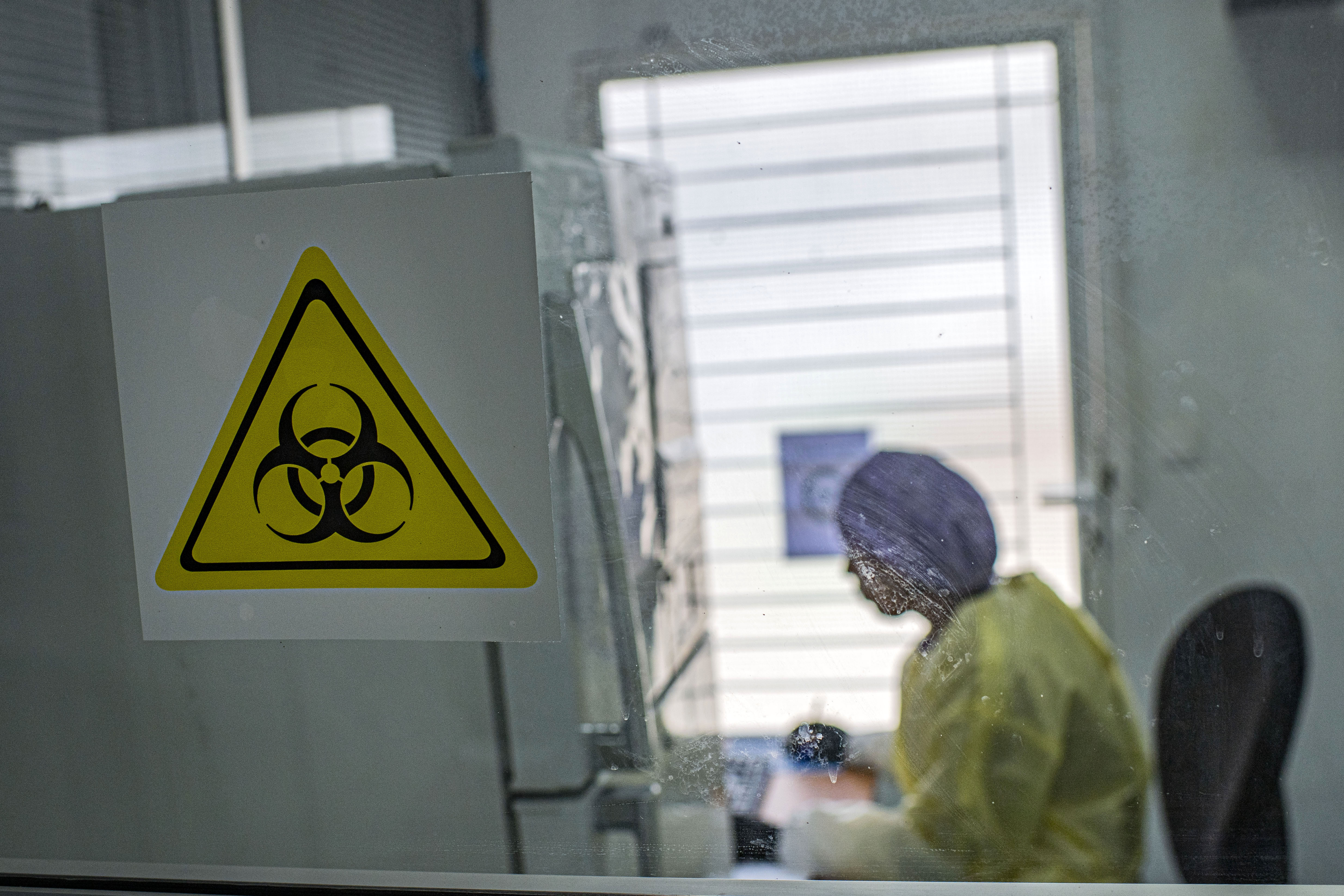 Coronavirus testing laboratory in Morocco