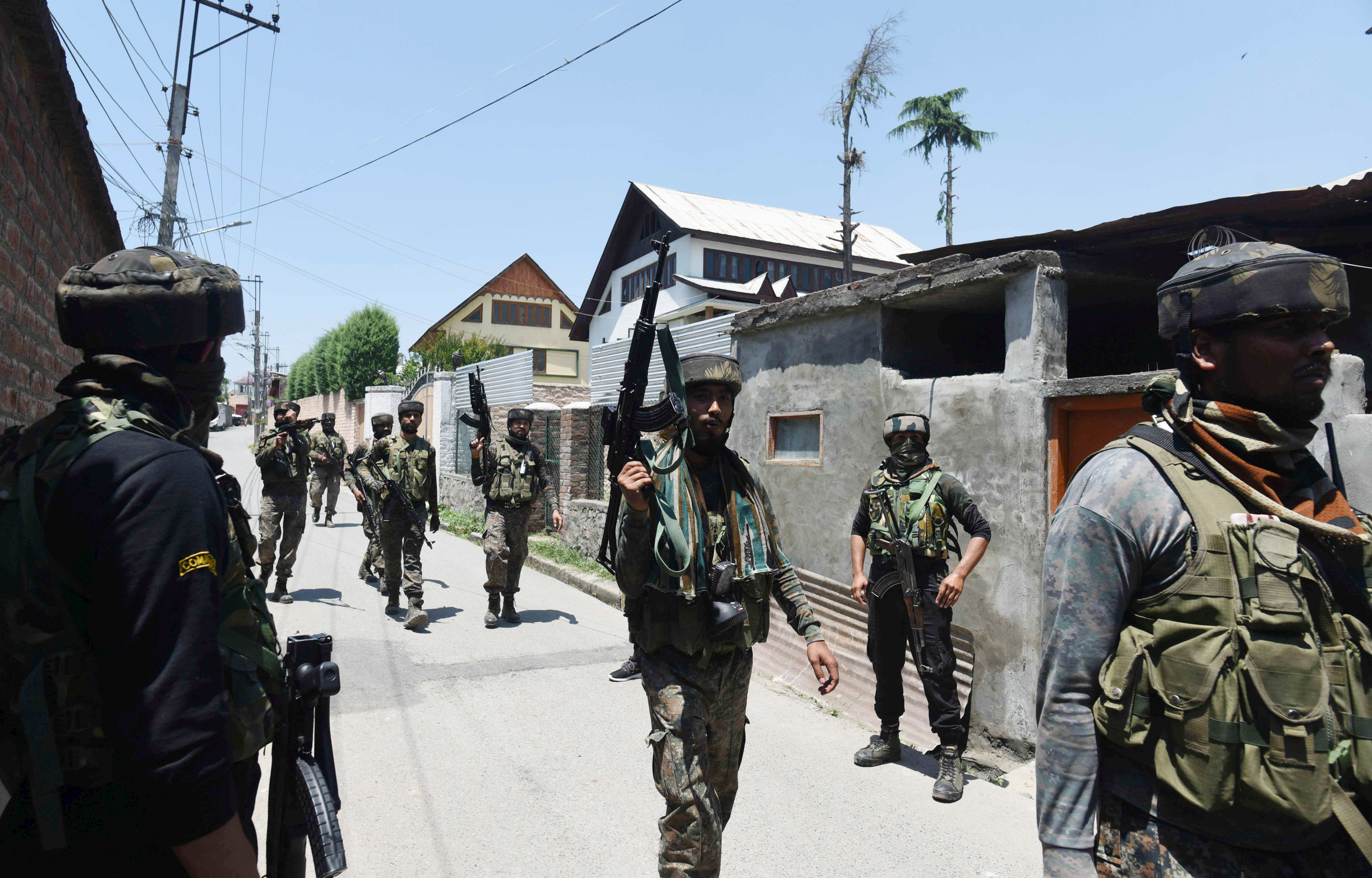 Three separatist militants killed in clash with Indian soldiers in Srinagar
