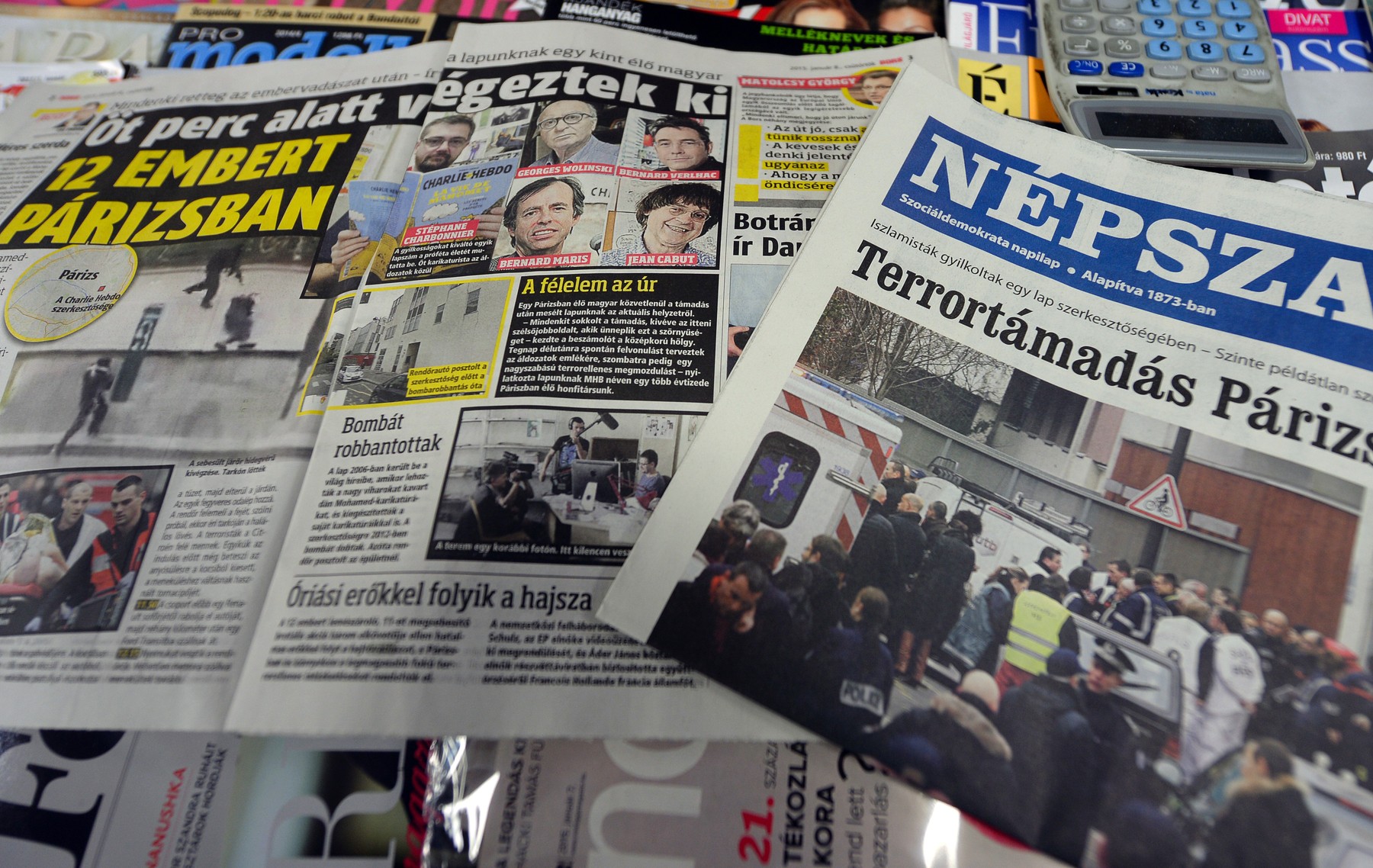 Mađarska, novine, profimedia-0214818462