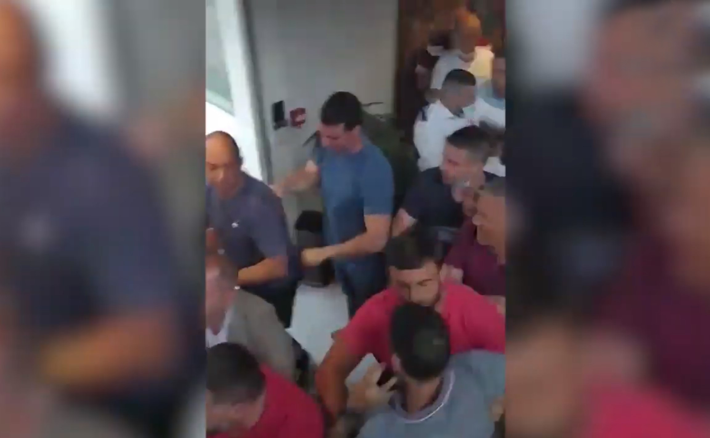 Budva, incidenti u zgradi opštine