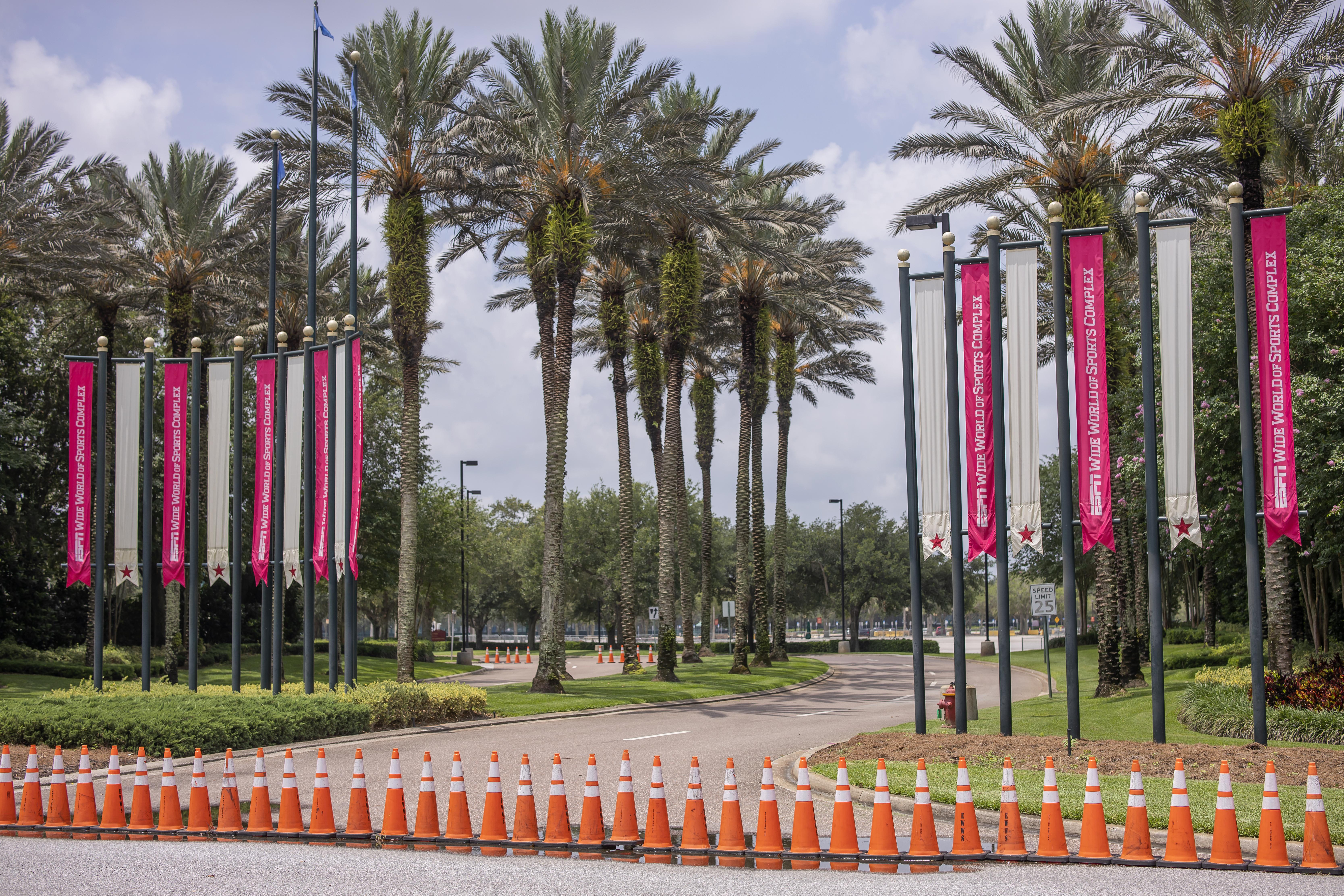 NBA and MLS consider restarting thier seasons at Disney World's ESPN Wide World of Sports complex in Kissimmee, Florida