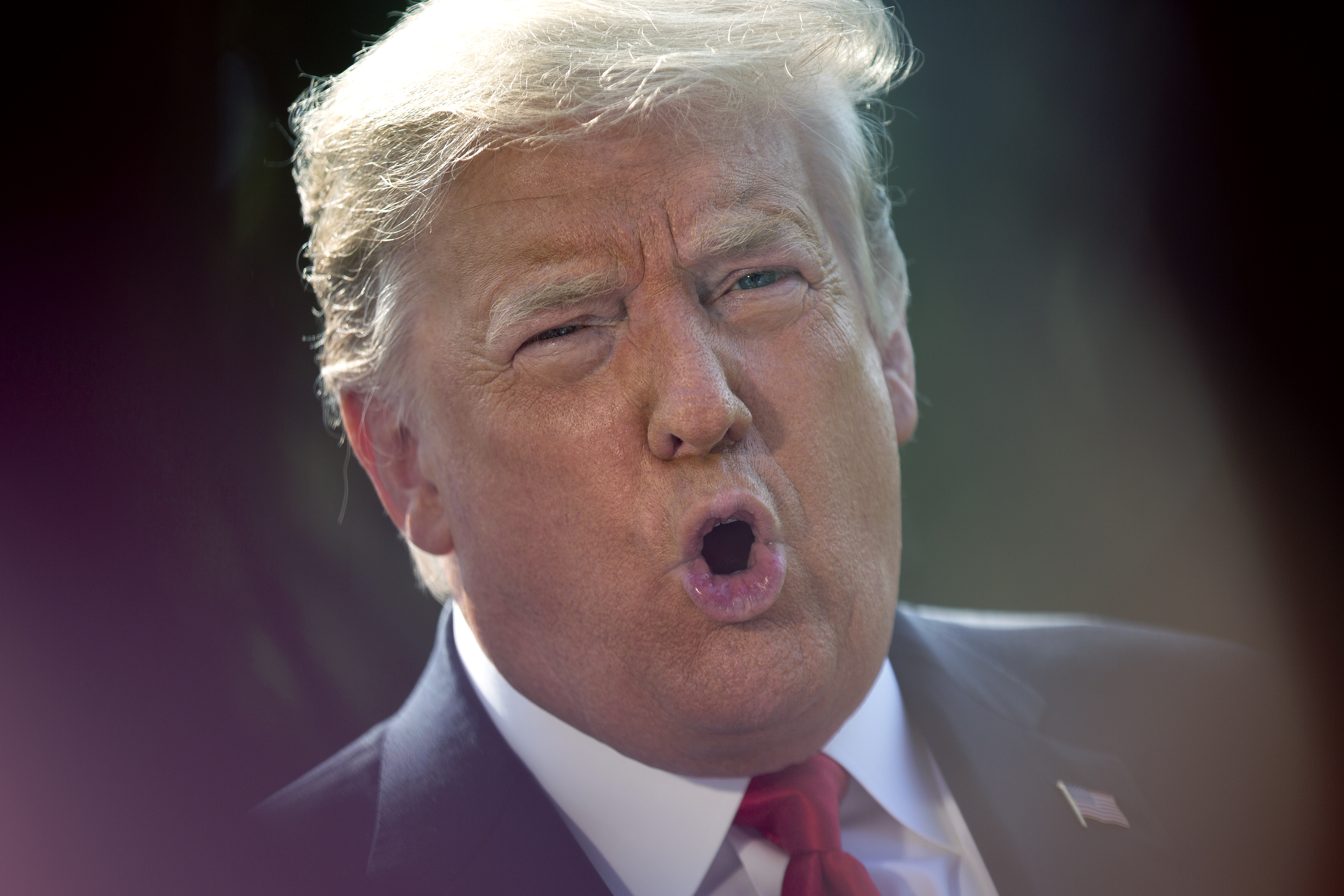 President Trump departs White House for Arizona