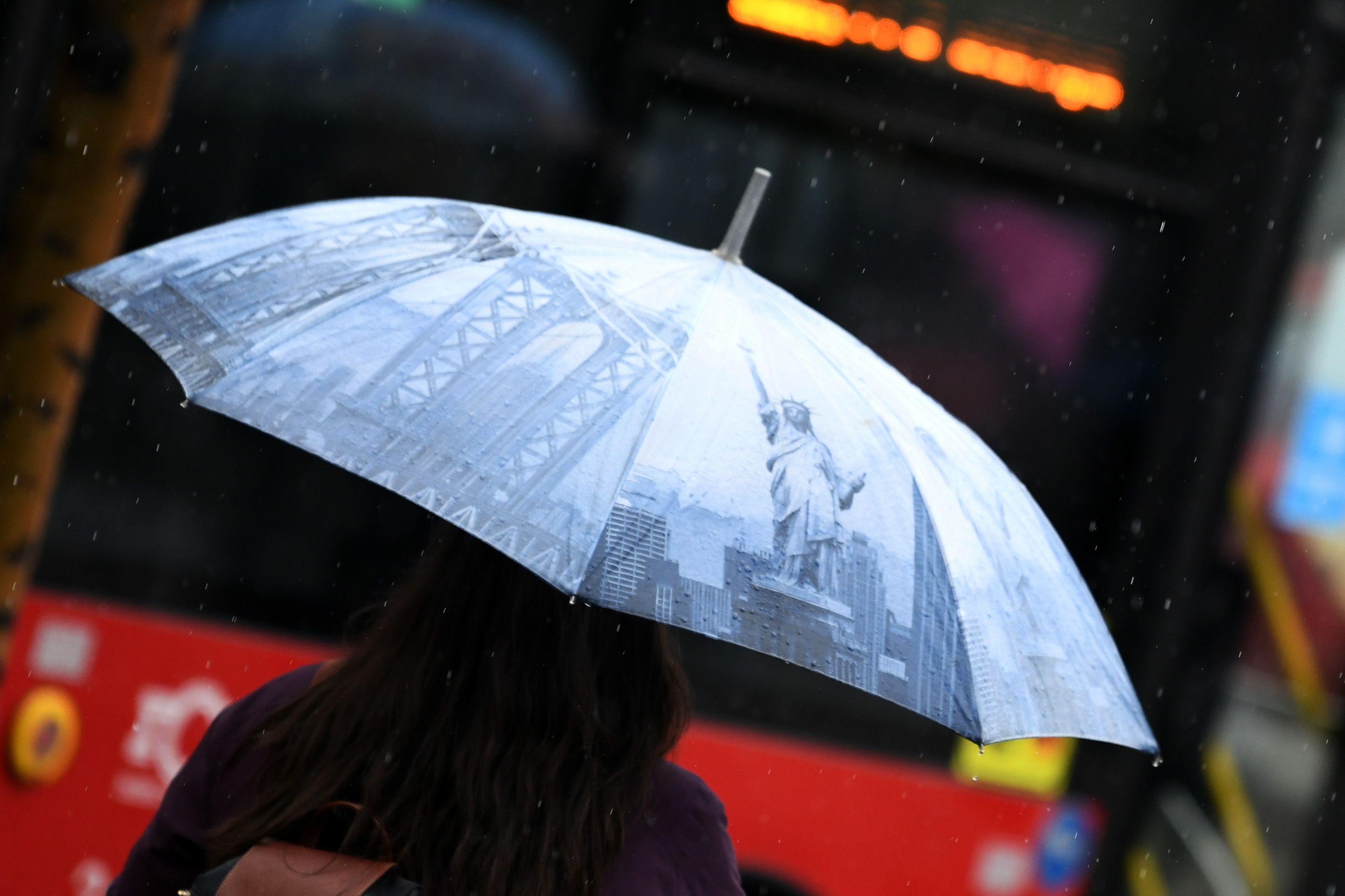 BEOGRAD 04.03.2020 Kiša, kišobrani Foto:Vesna Lalić/Nova.rs