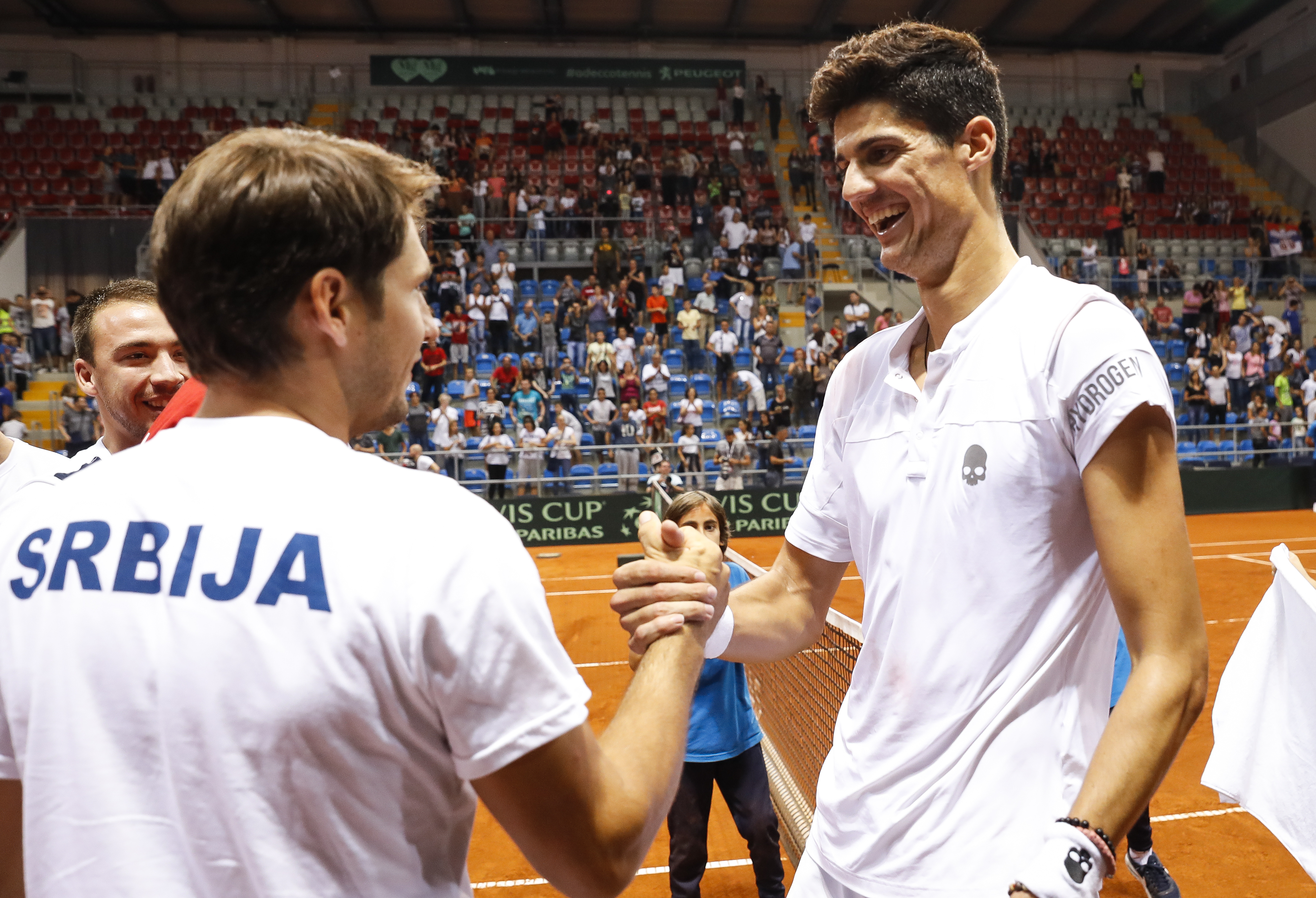 Tennis Tenis Davis Cup Play Off
Srbija v Indija
Danilo Petrovic &amp; Nikola Milojevic (SRB) v Rohan Bopanna &amp; Saketh Myneni (IND)
Kraljevo, 15.09.2018.
foto: Srdjan Stevanovic/Starsportphoto ©