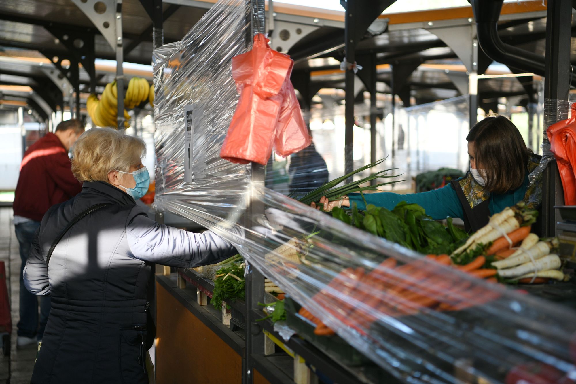 Beograd 22.04.2020. Pijaca, koronavirus, Foto: Filip Krainčanić/Nova.rs