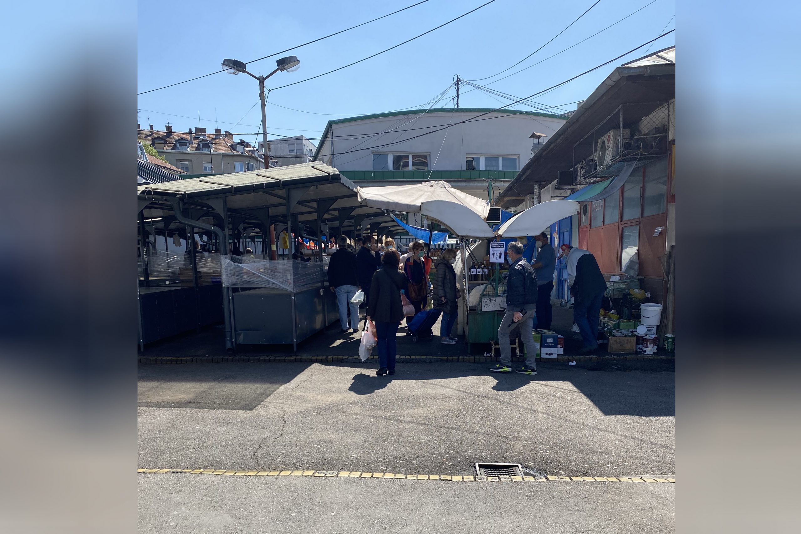 Beograd, 22.04.2020. Kalenić pijaca