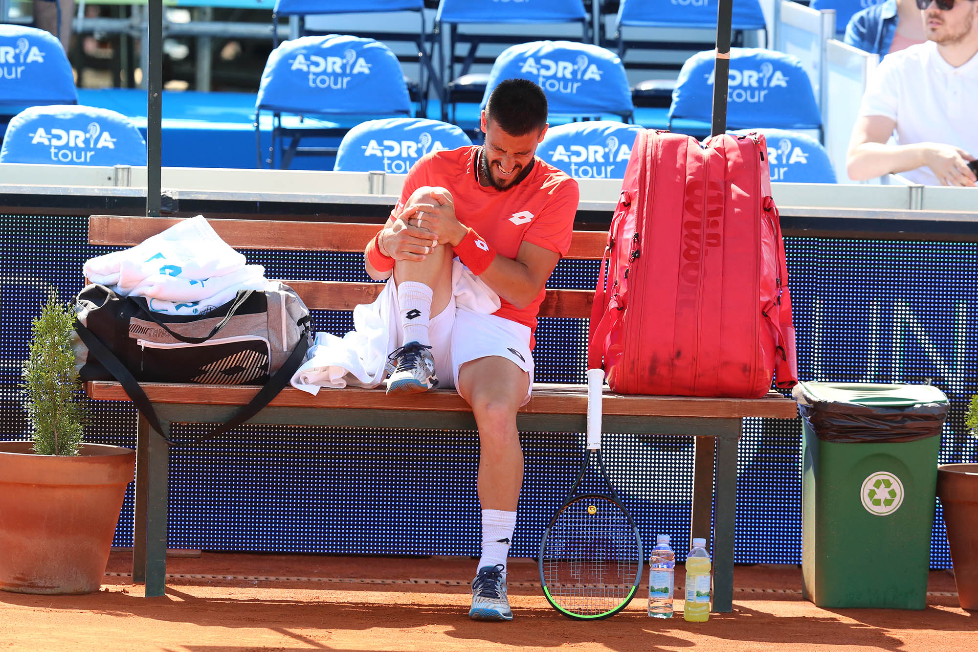 Beograd 13.jun 2020. Tenis, teniseri, Adria Tour, Damir Dzumhur  Foto: Goran Srdanov/Nova.rs
