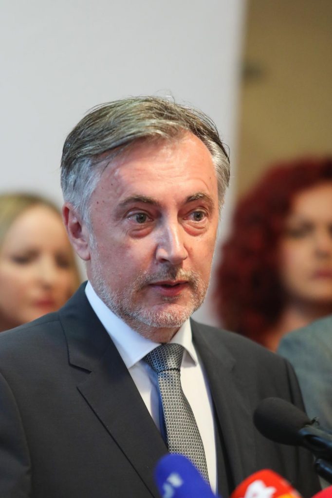 17.06.2020., Hotel International, Zagreb - Predsjednik Domovinskog pokreta Miroslav Skoro predstavio je sa suradnicima  liste Domovinskog pokreta za I. izbornu jedinicu. Miroslav Skoro.