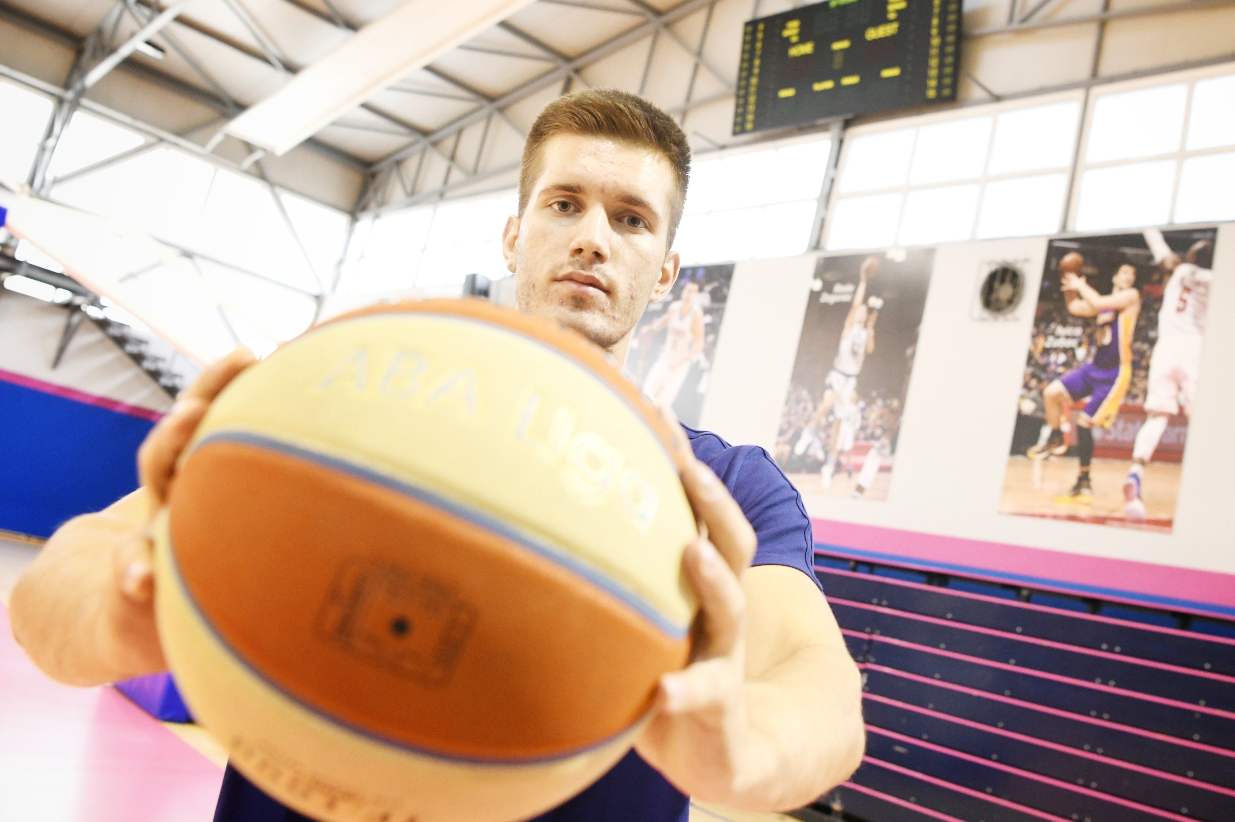 Beograd 07. avgust 2020. Filip Petrusev kosarkas Mega Bemaks intervju Foto:Vesna Lalić/Nova.rs