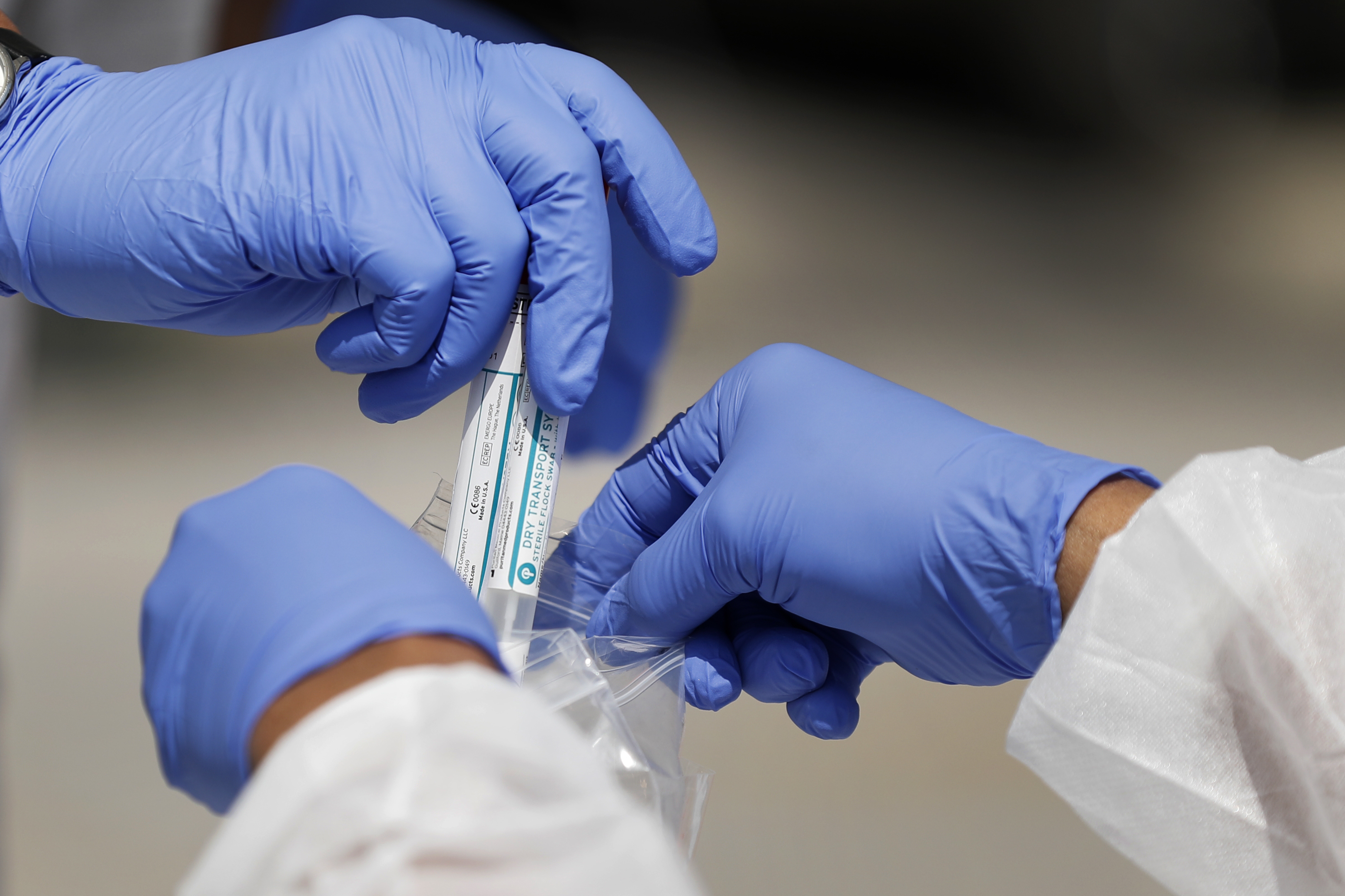Koronavirus test