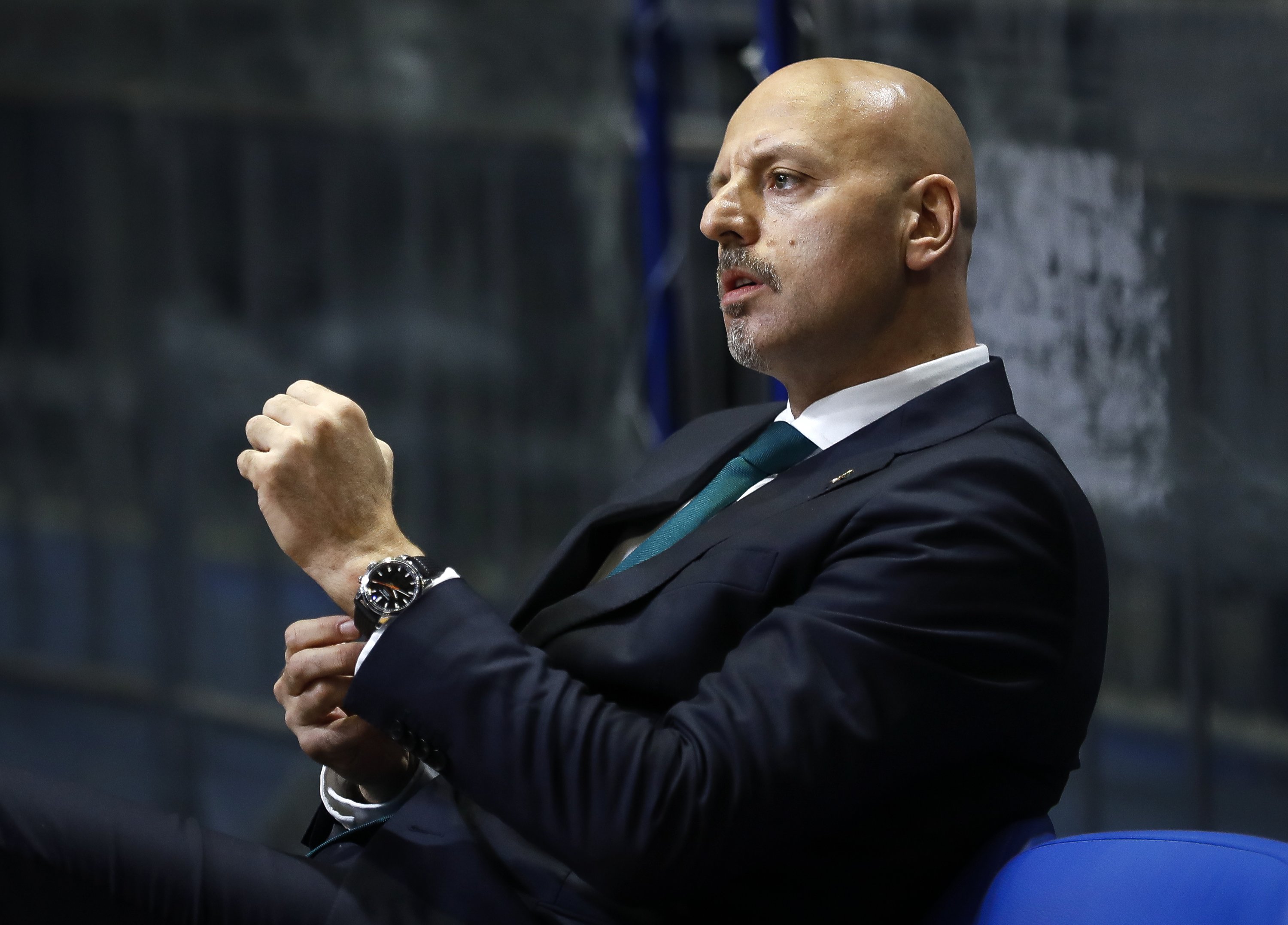 Kosarka EuroCup season 2017-2018
Partizan v Lokomotiva Kuban
Head coach Sasa Obradovic
Beograd, 08.11.2017.
foto: Srdjan Stevanovic/Starsportphoto ©