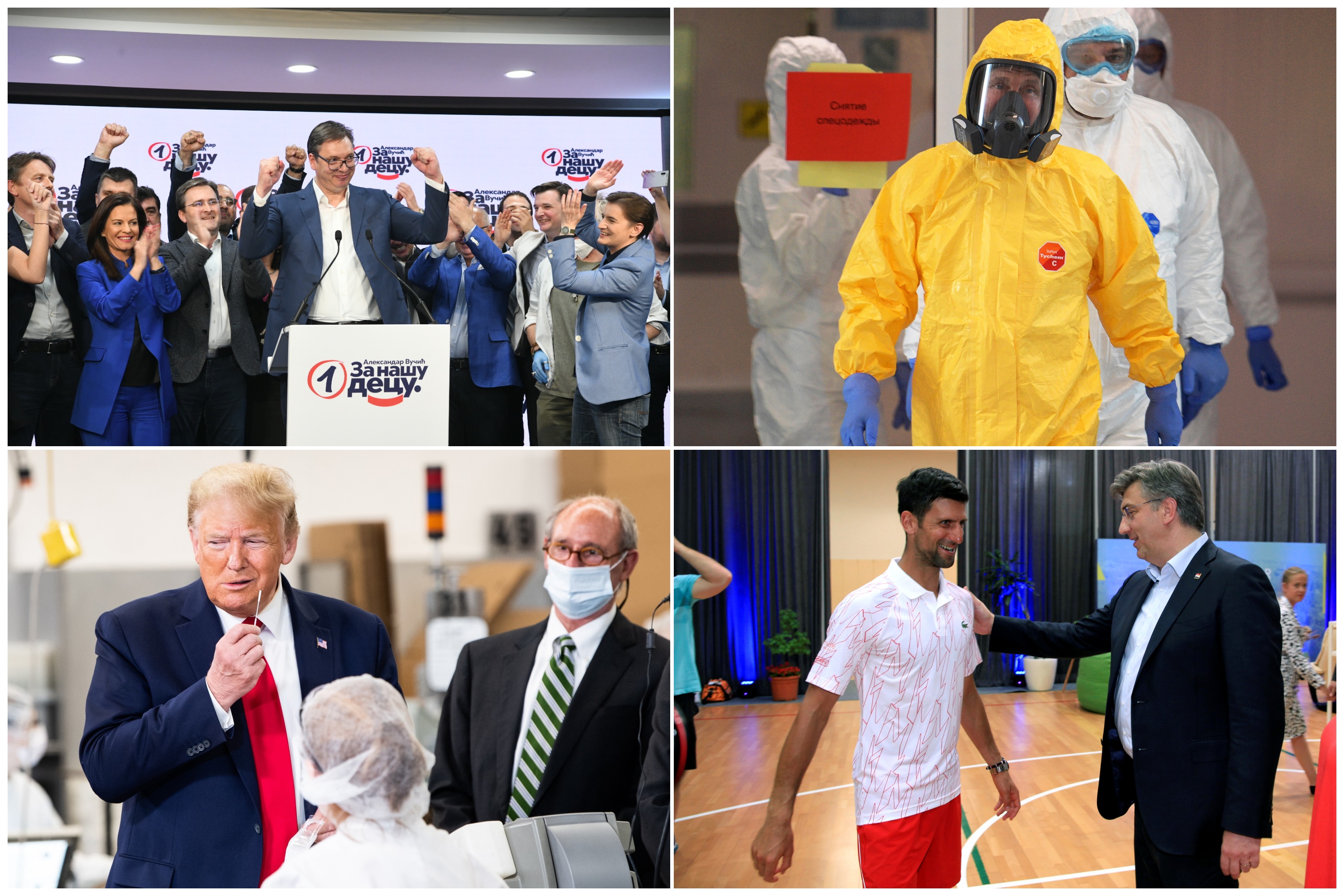 Vucic Tramp Putin Plenkovic