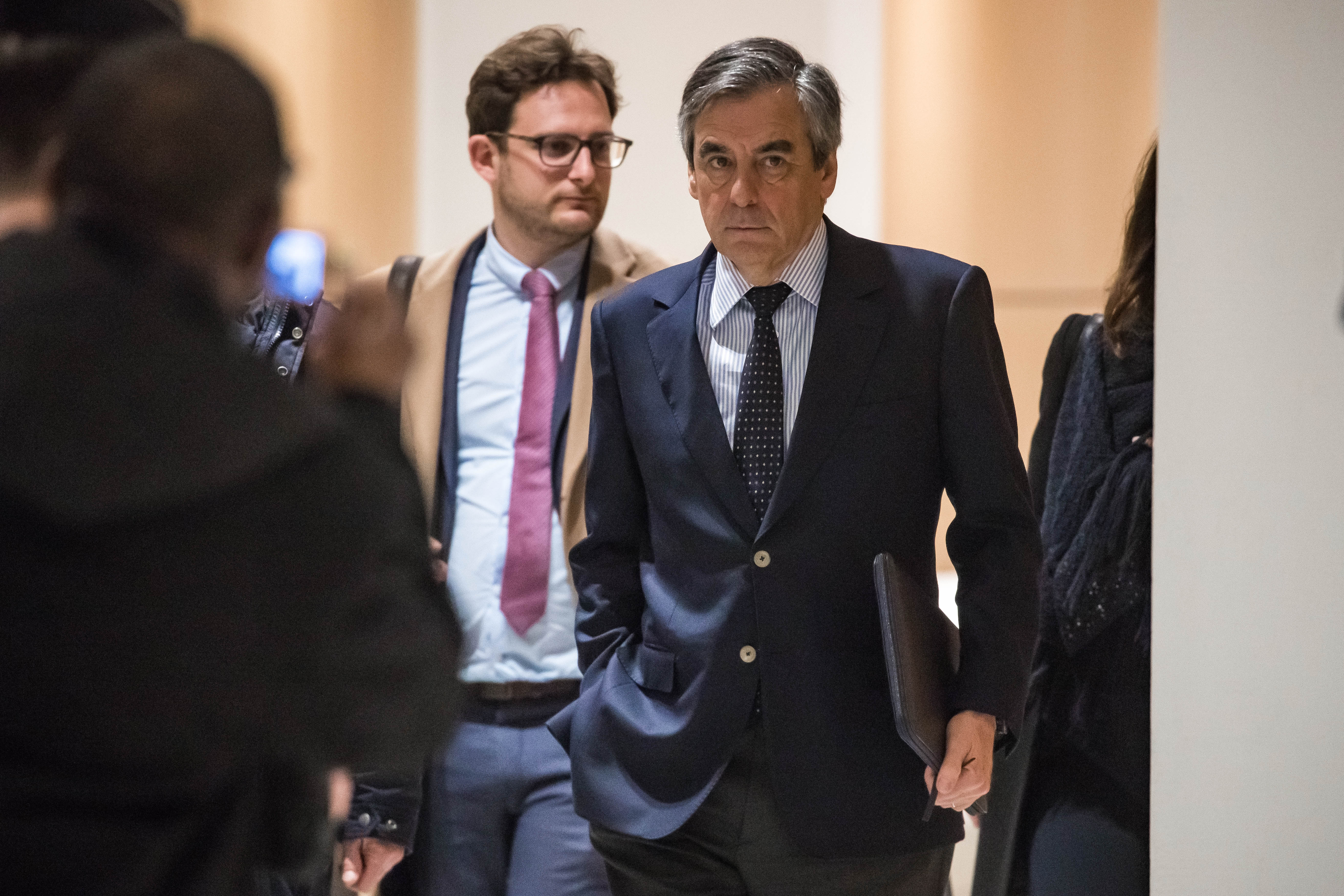 Trial of ex-French Prime Minister Fillon and his wife in Paris