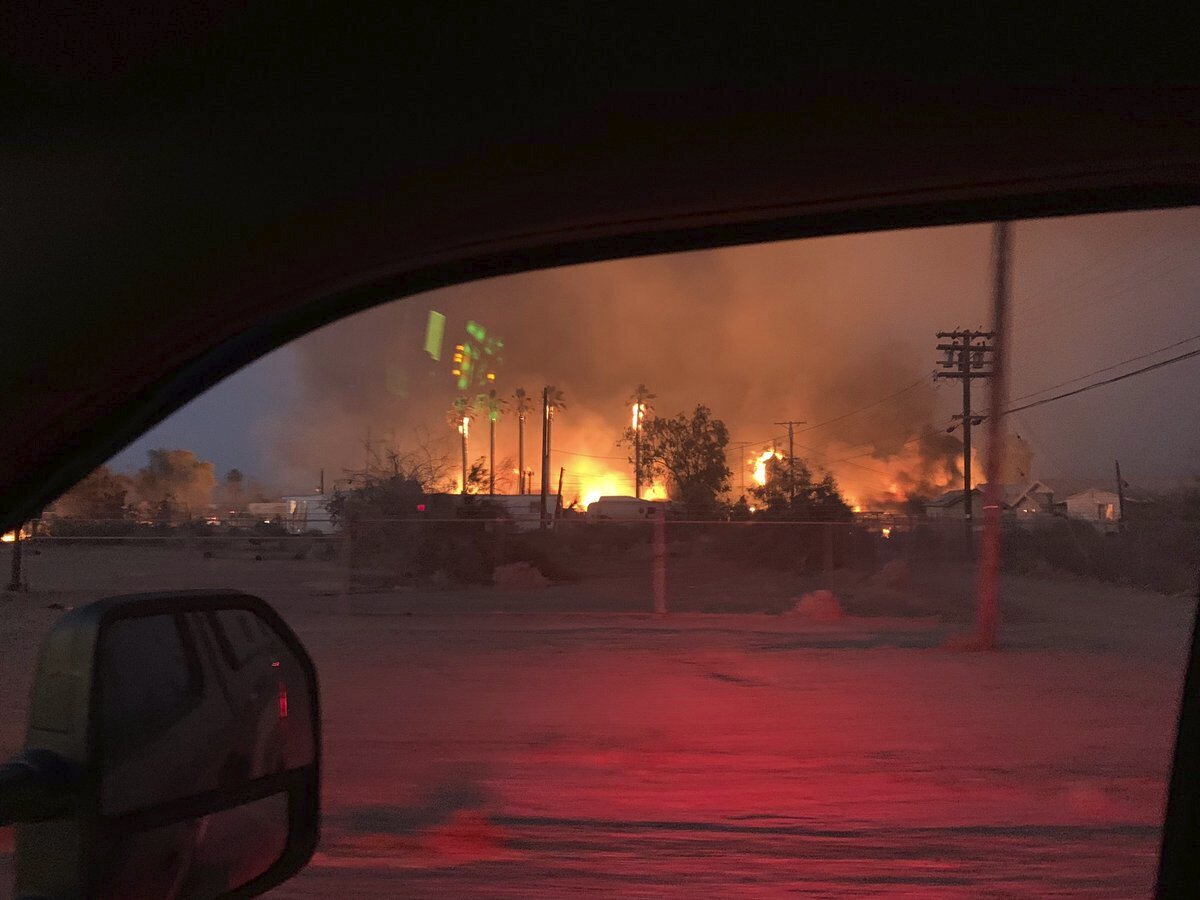 California Wildfires pozar