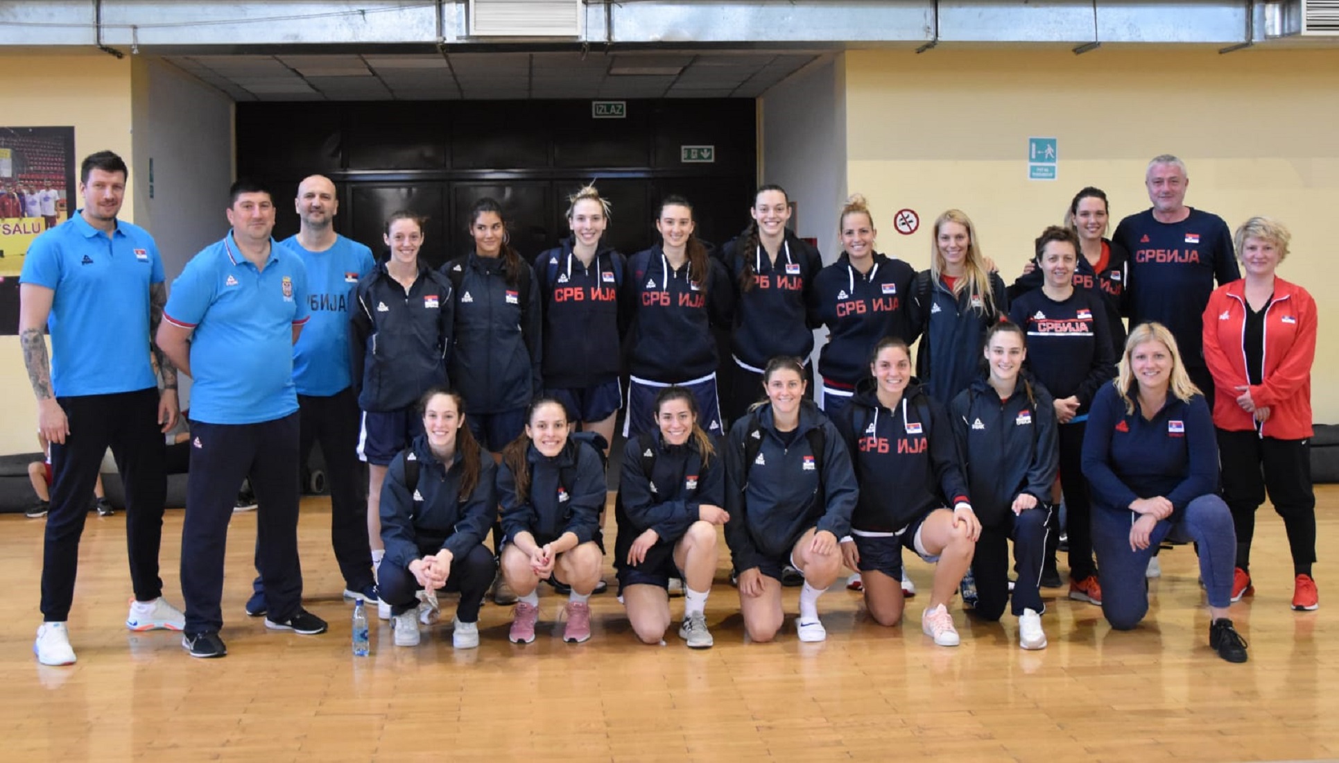 Ženska košarkaška reprezentacija Srbije
Danilović, Joković
košarkašice Srbije
Foto: KSS