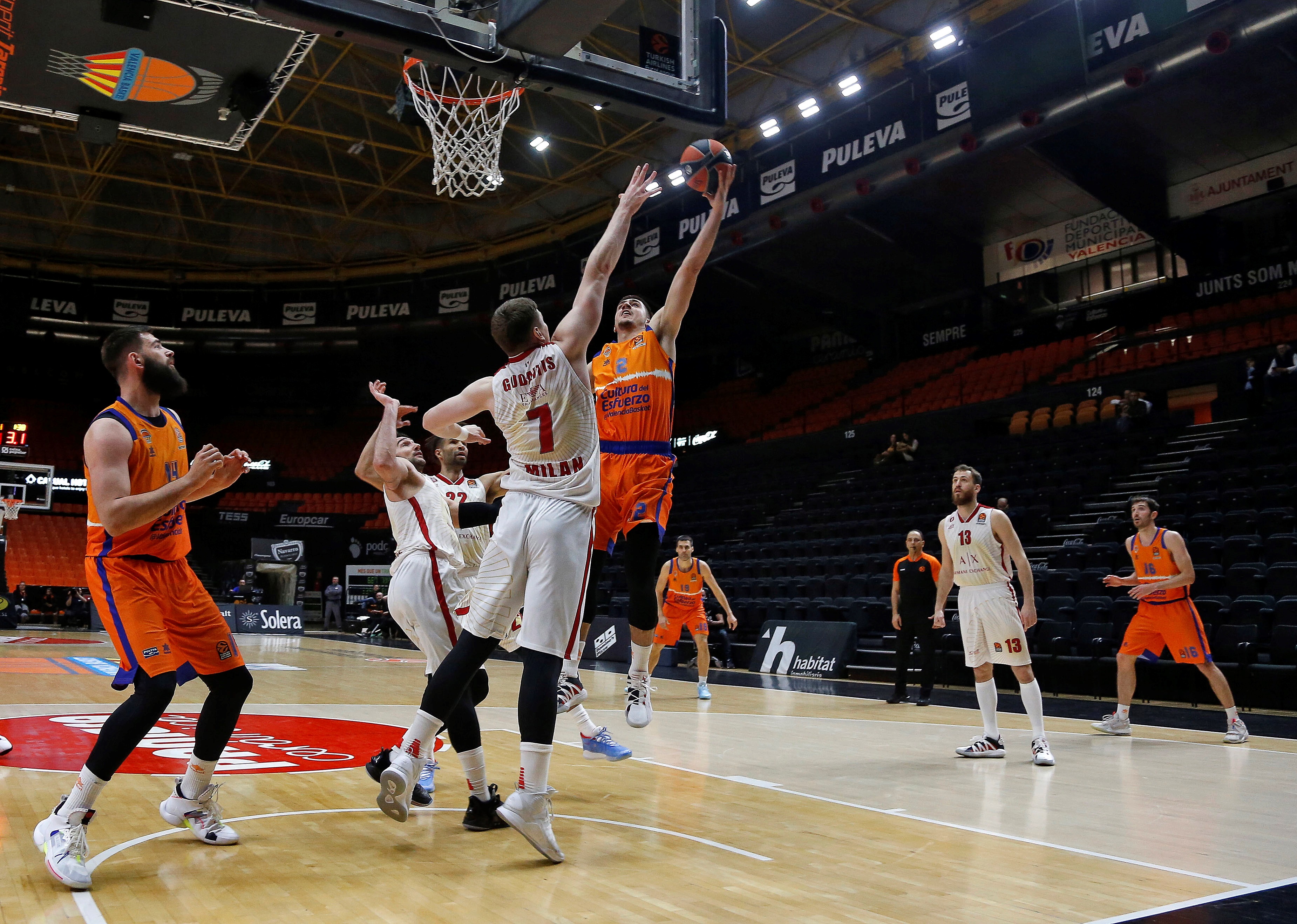 Valencia Basket vs Armani Exchange Milan