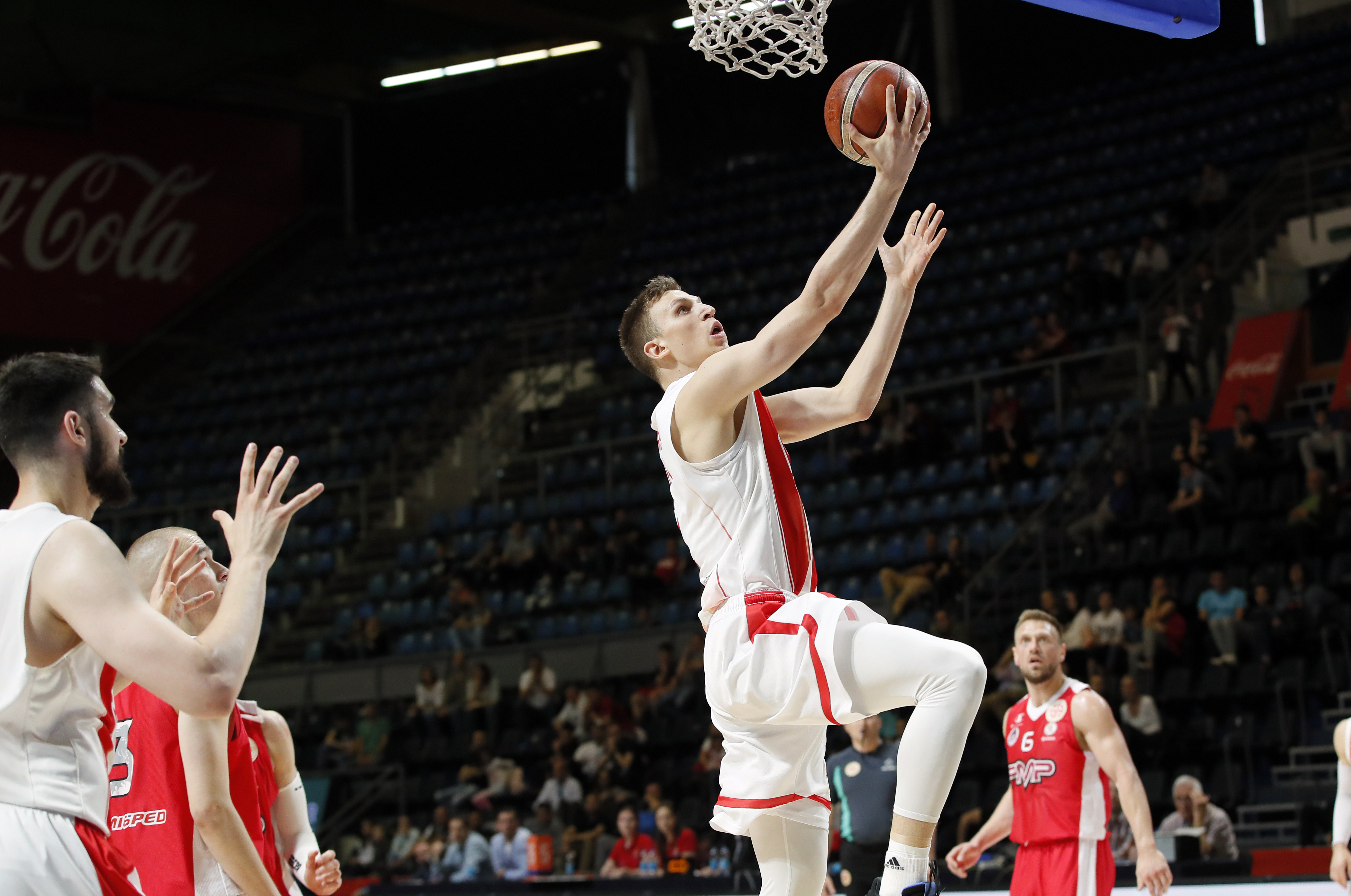 Aleksa Radanov KLS Liga, Kosarkaska Liga Srbije, Crvena Zvezda - FMP, Belgrade, Serbia on Maj 4. 2019. 4.5.2019. (credit image &amp; photo: STARSPORT/ Pedja Milosavljevic)