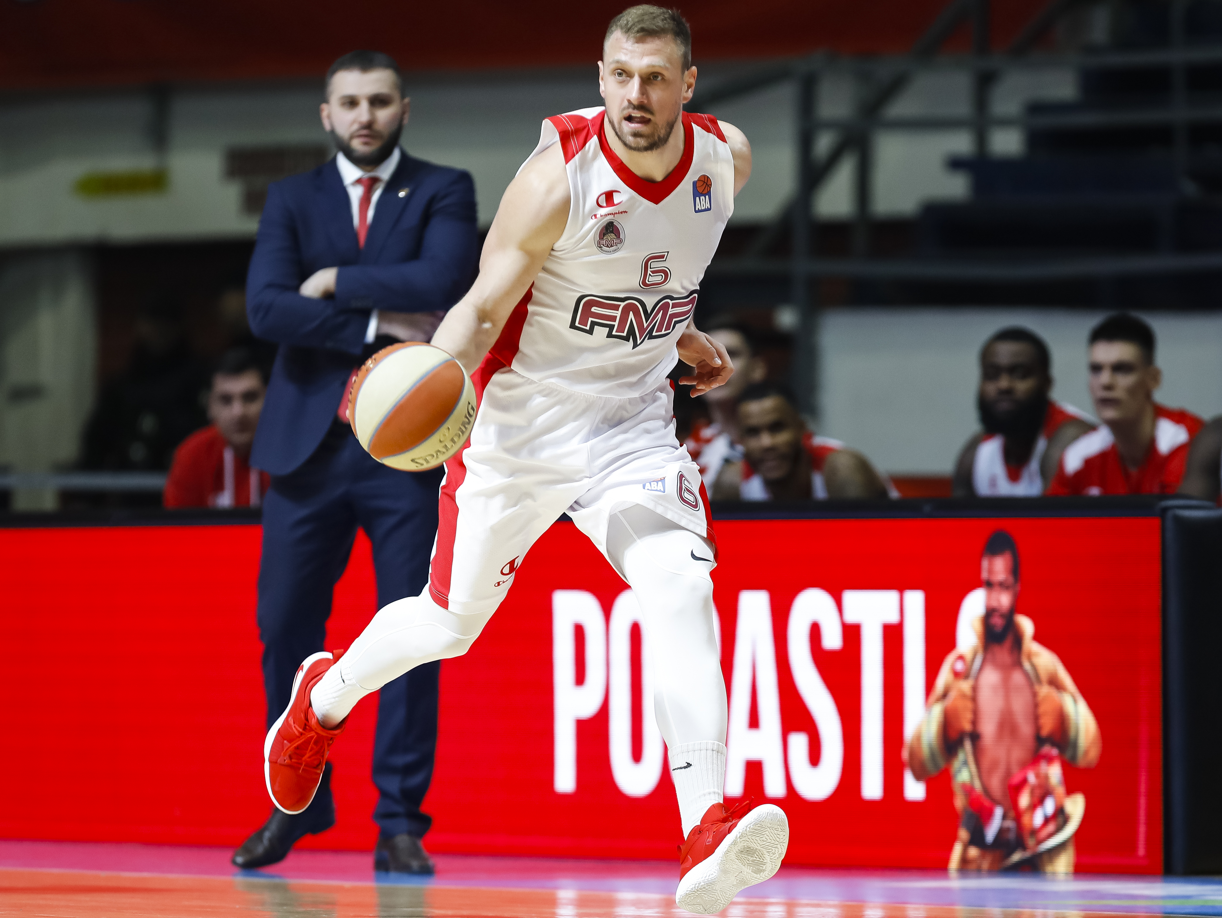 Kosarka Basketball ABA season 2018-2019
Crvena Zvezda v FMP Zeleznik
Marko Jeremic (R) and Head coach Vladimir Jovanovic
Beograd, 19.01.2019
foto: Srdjan Stevanovic/Starsportphoto ©