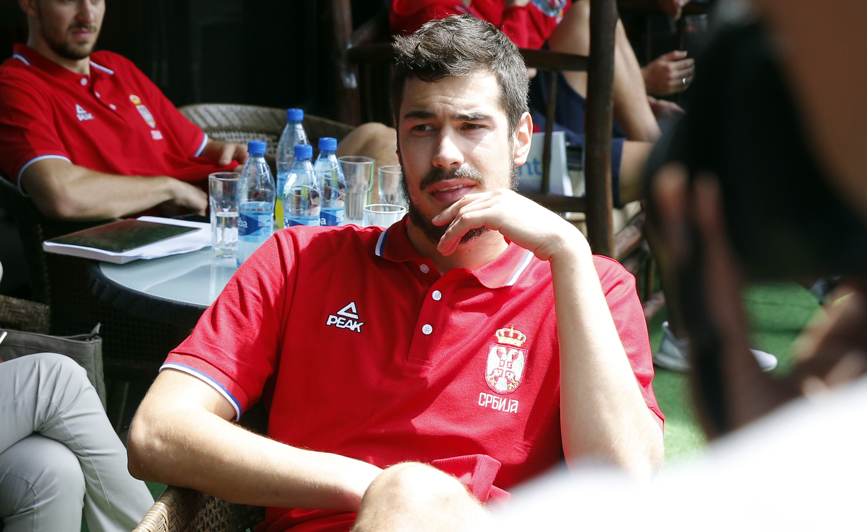 Nikola Kalinic Kosarka reprezentacija 31.7.2017. Kopaonik, Pripreme, Srbija, 31. Jul 2017. (credit image &amp; photo: Pedja Milosavljevic / STARSPORT)