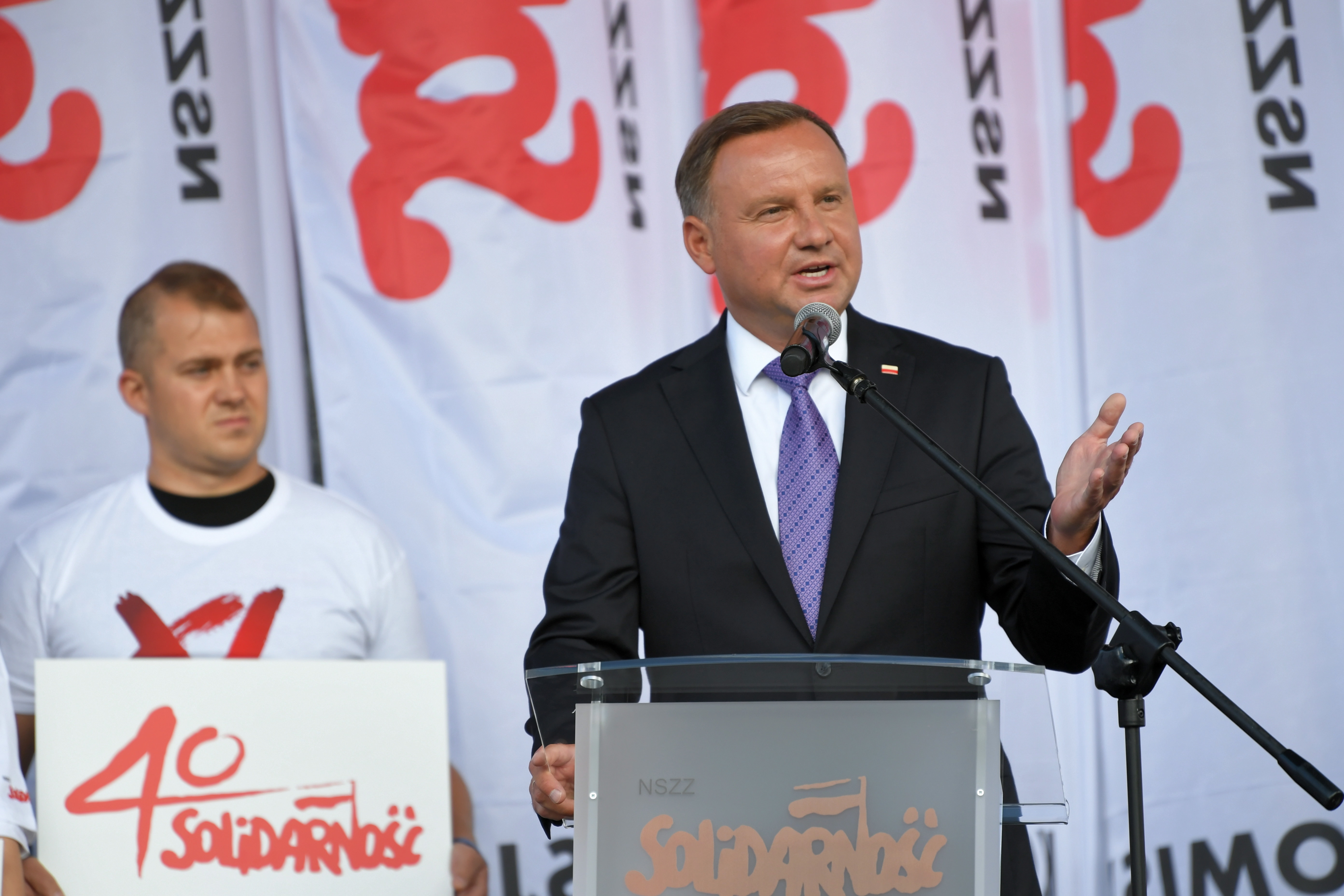 40th anniversary of the Gdansk Agreement and the Solidarity trade union in Gdansk